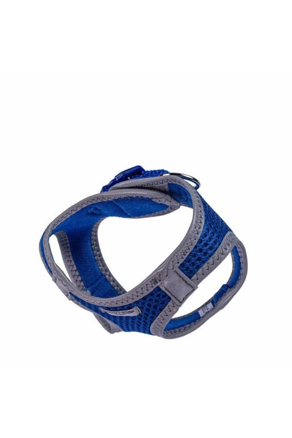 Doggie Havalı Dokuma Reflektör Küçük Irk Köpek Göğüs Tasması Xxxsmall Mavi 22-26 Cm