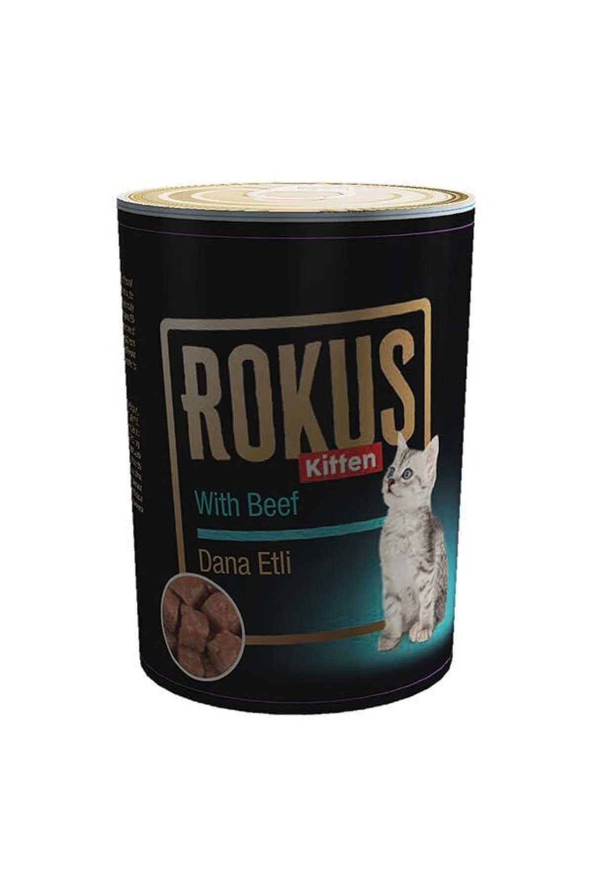Rokus Tavuklu Yavru Konserve Kedi Maması 410 Gr
