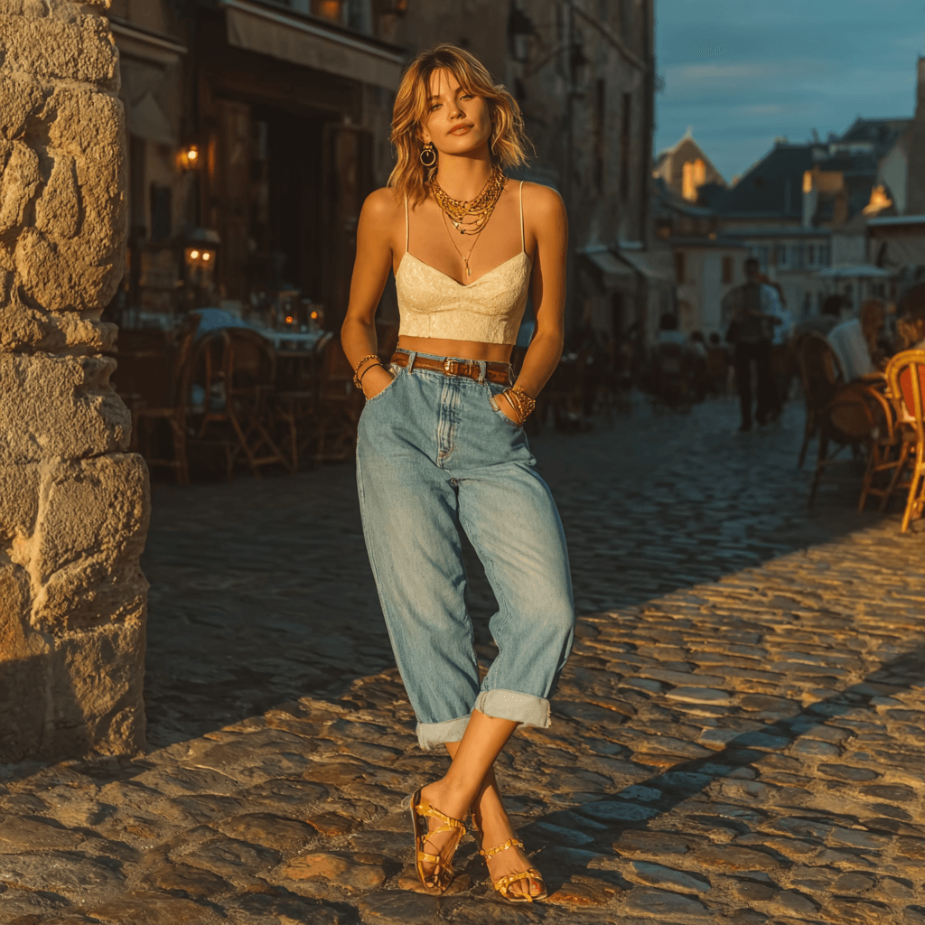 Cuffed Jeans: Cool Girl Jean Trendi ile Şehirli Şıklık!
