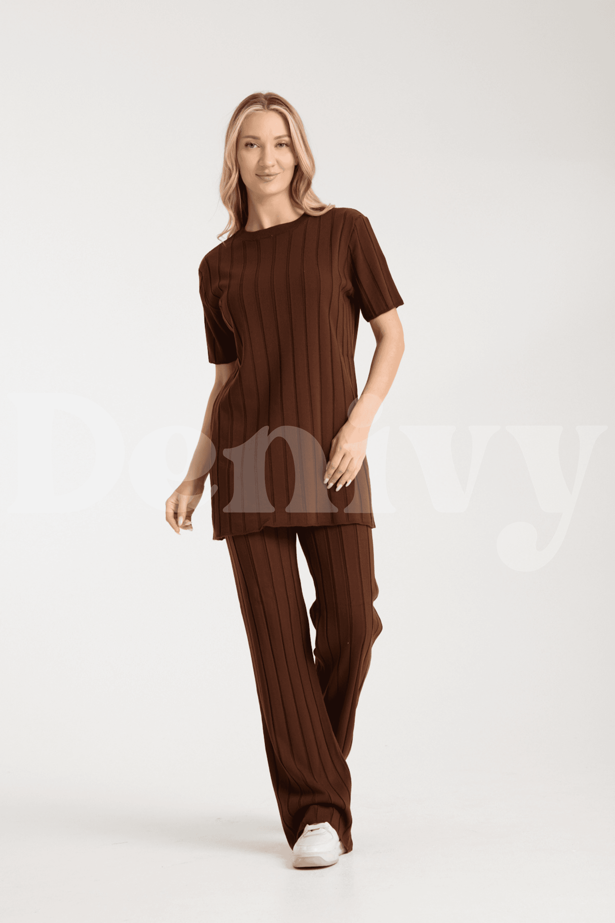 ÇİZGİLİ RELAX FİT İKİLİ TAKIM DNV-000019
