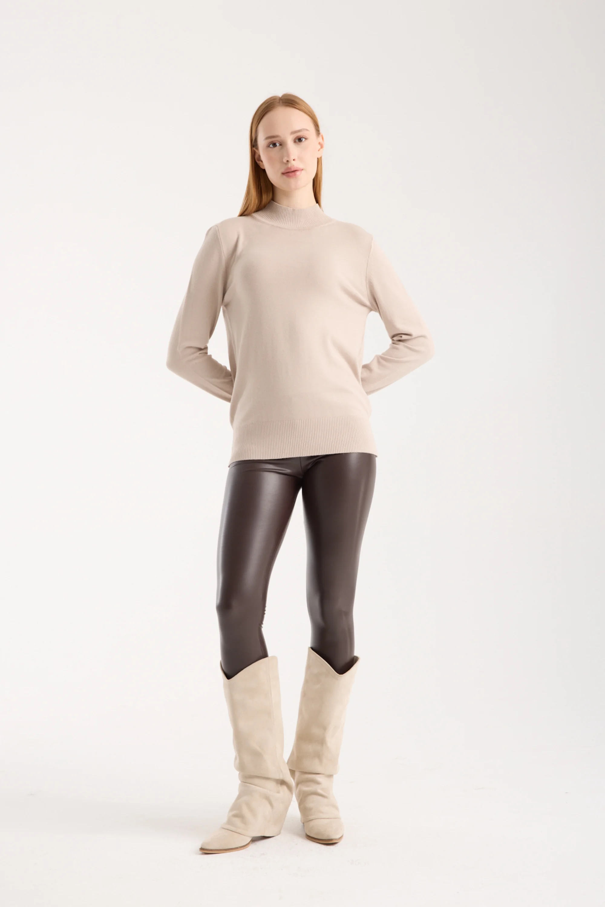 Soft Yarım Balıkçı Kazak