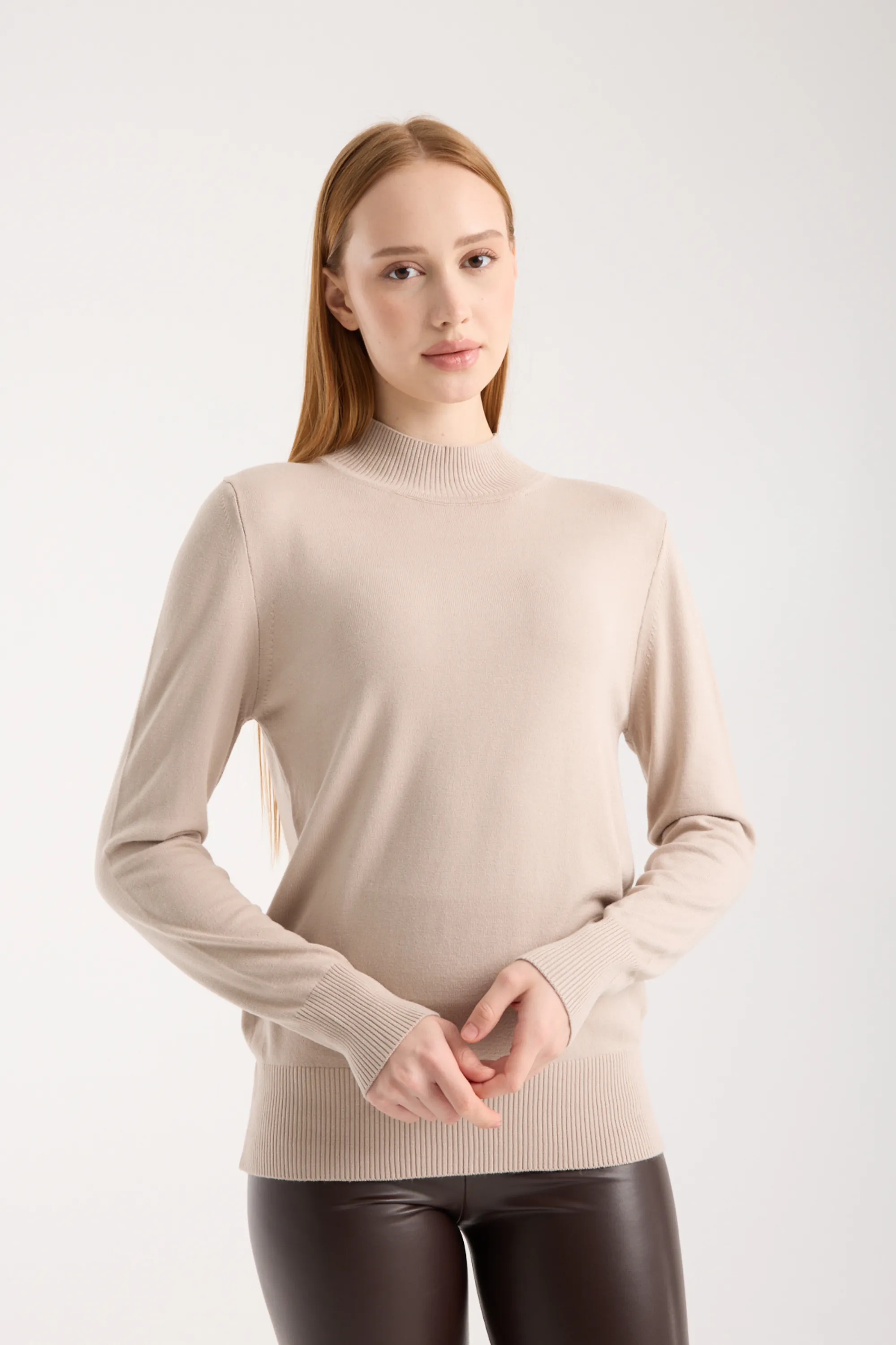 Soft Yarım Balıkçı Kazak