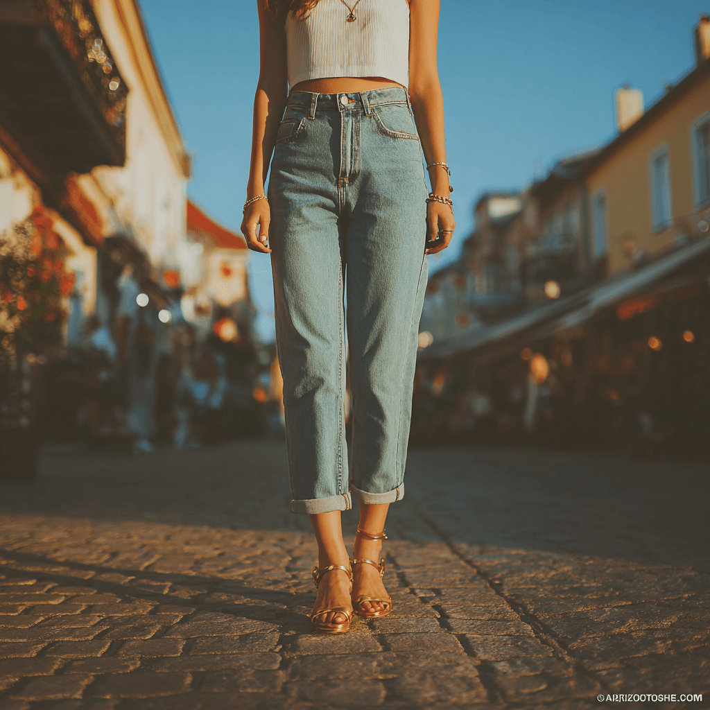 Cuffed Jeans: Cool Girl Jean Trendi ile Şehirli Şıklık!