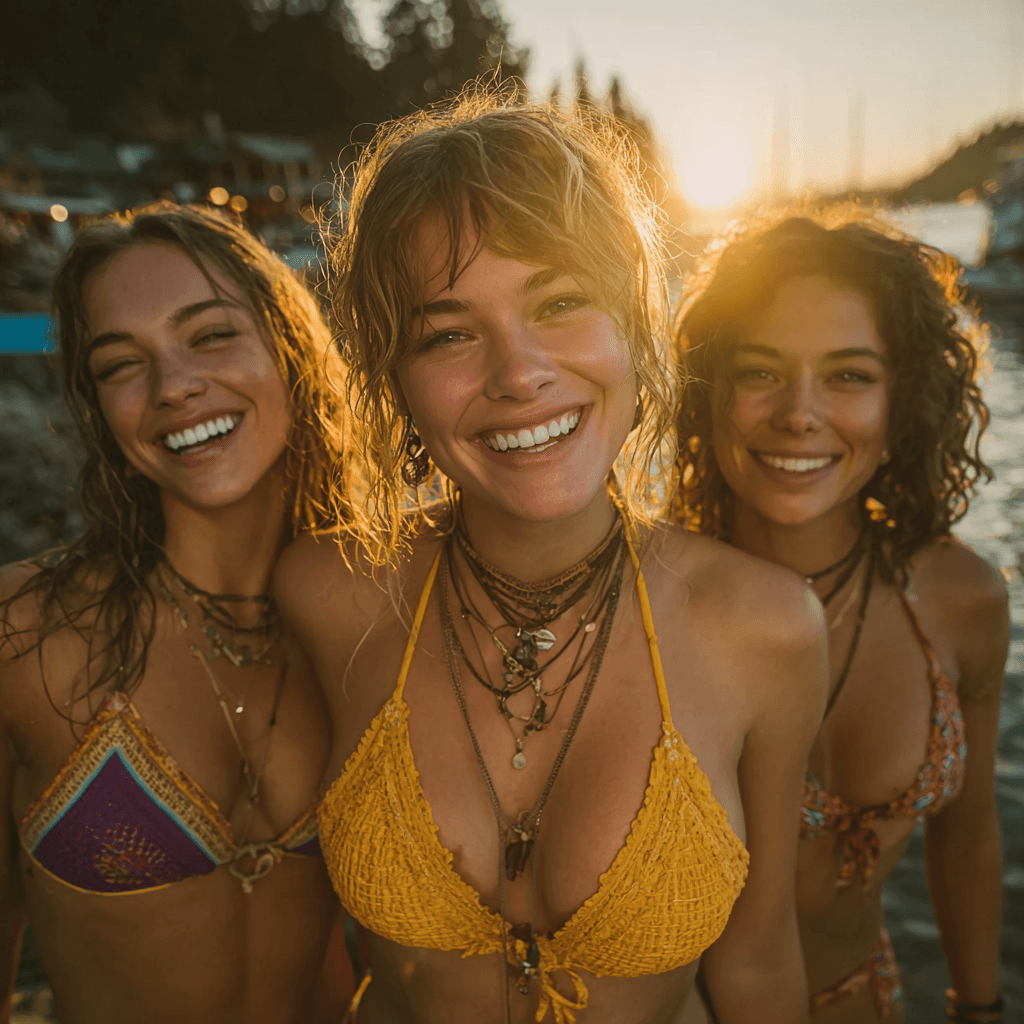 2025 Yazında Renk Bloklu Mayo-Bikini Modası