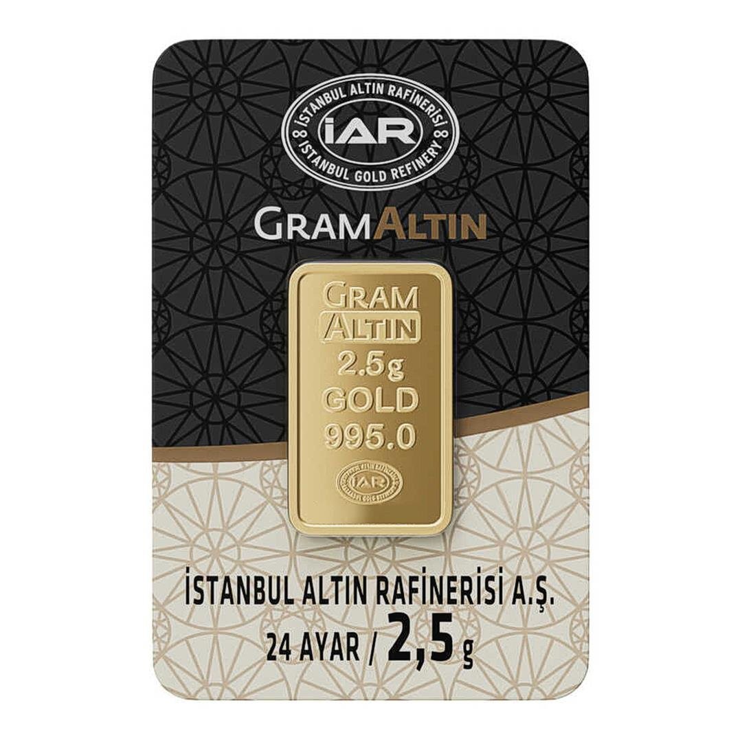 2.50 Gram 24 Ayar Gram Altın