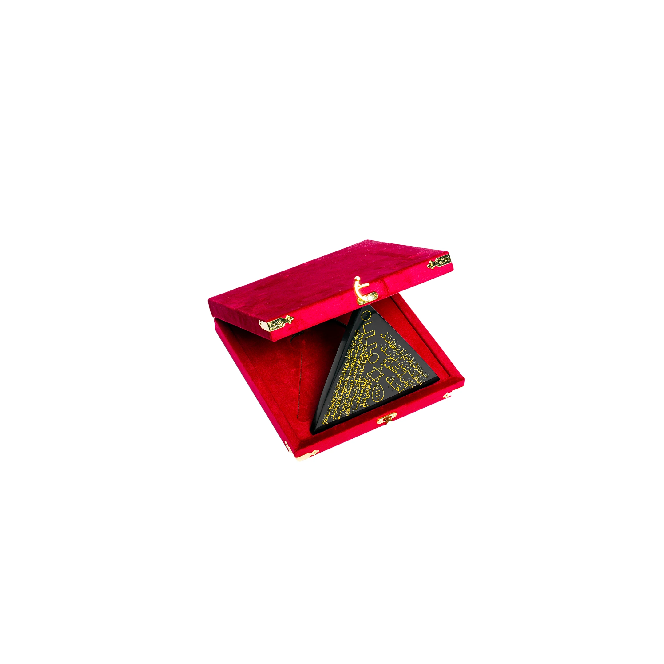 Obsidyen Taşı Levha Üçgen