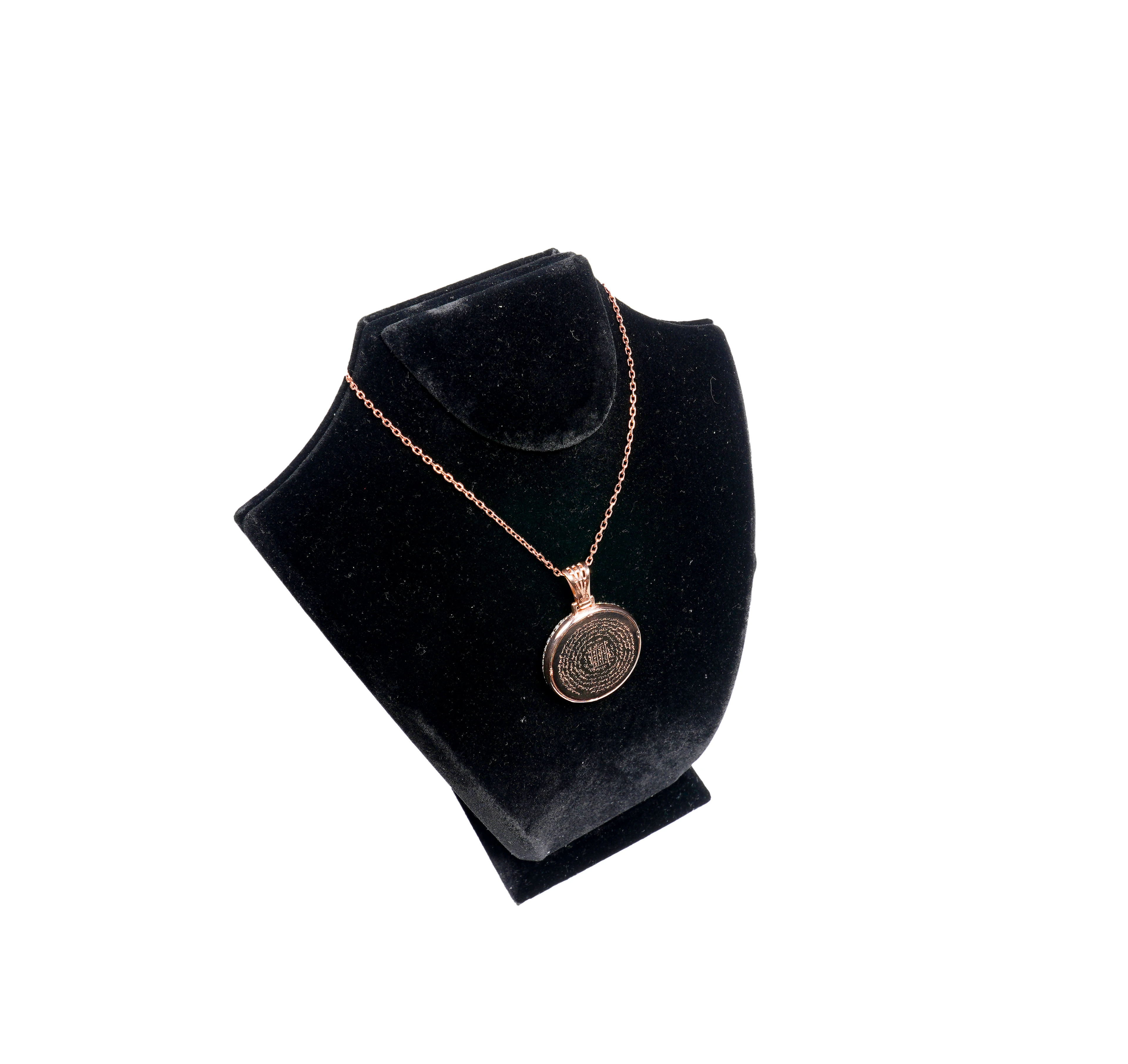 Berhetiye Tılsımı İşlemeli Pirinç Kolye Ucu