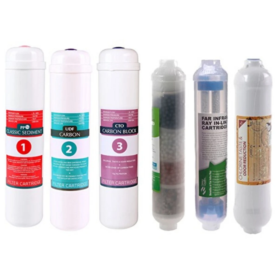 Bluewater Tezgah Altı Su Arıtma Cihazı Filtre Takımı