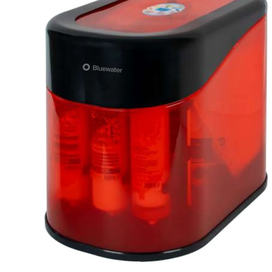 Bluewater Eco Belegans Seri̇ Tezgah Altı Su Arıtma Ci̇hazı 12 Lt Kırmızı Pompasız Blu-0993