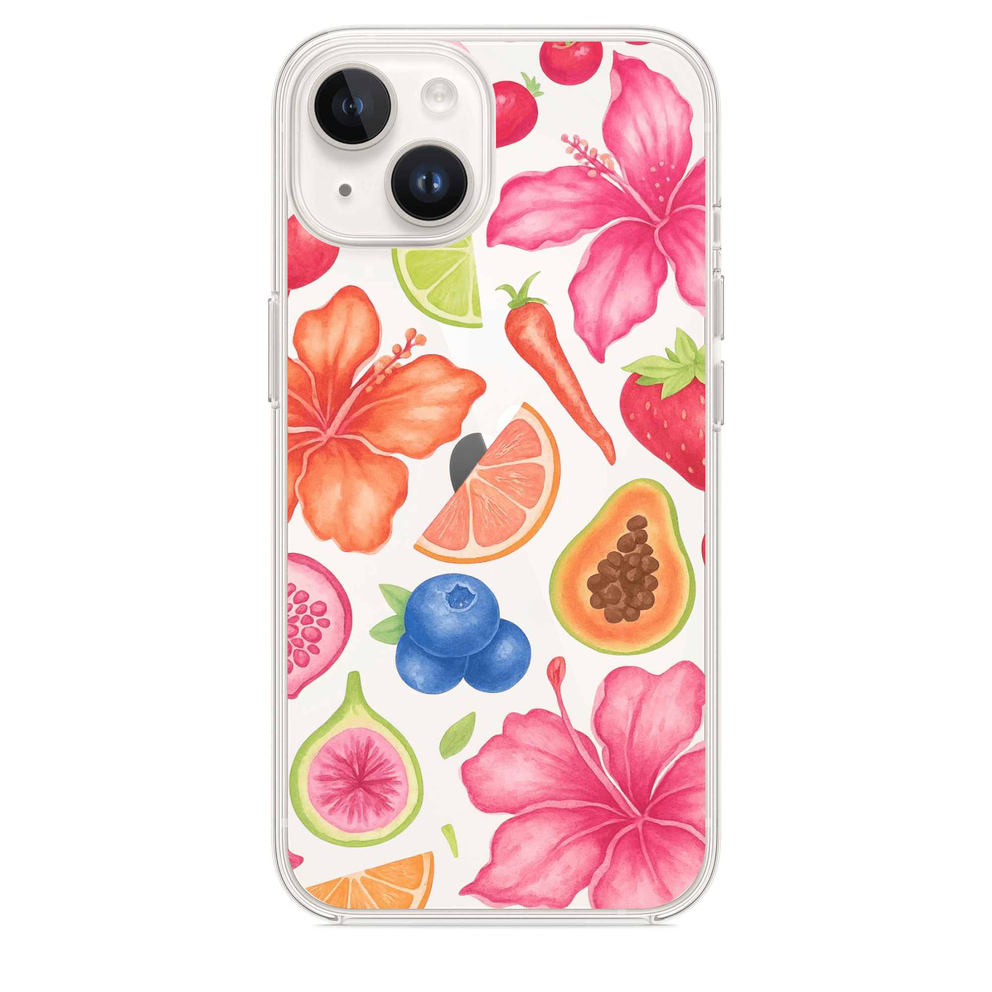 Exotic Fruit & Flowers Telefon Kılıfı