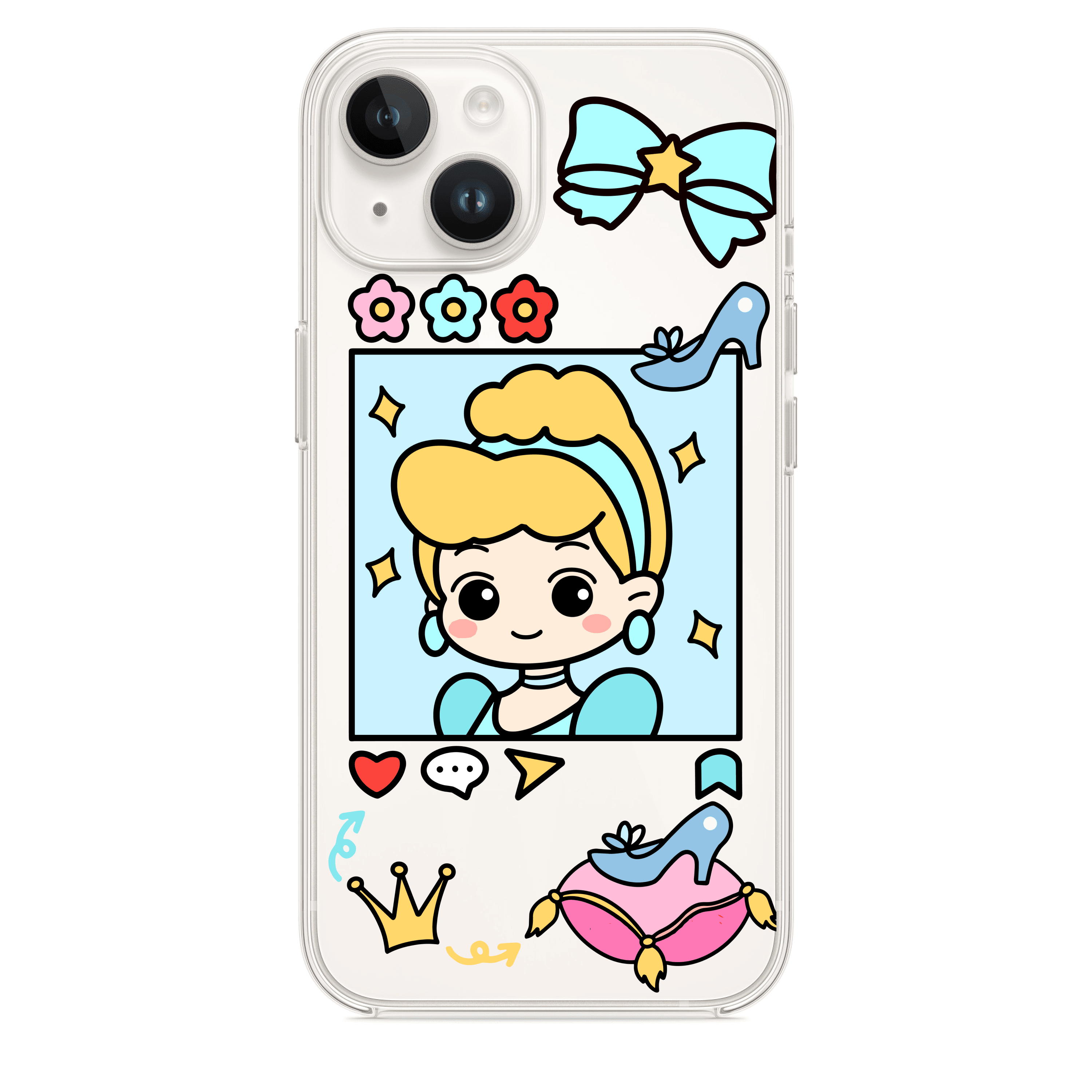 Disney Cinderella Couple Telefon Kılıfı