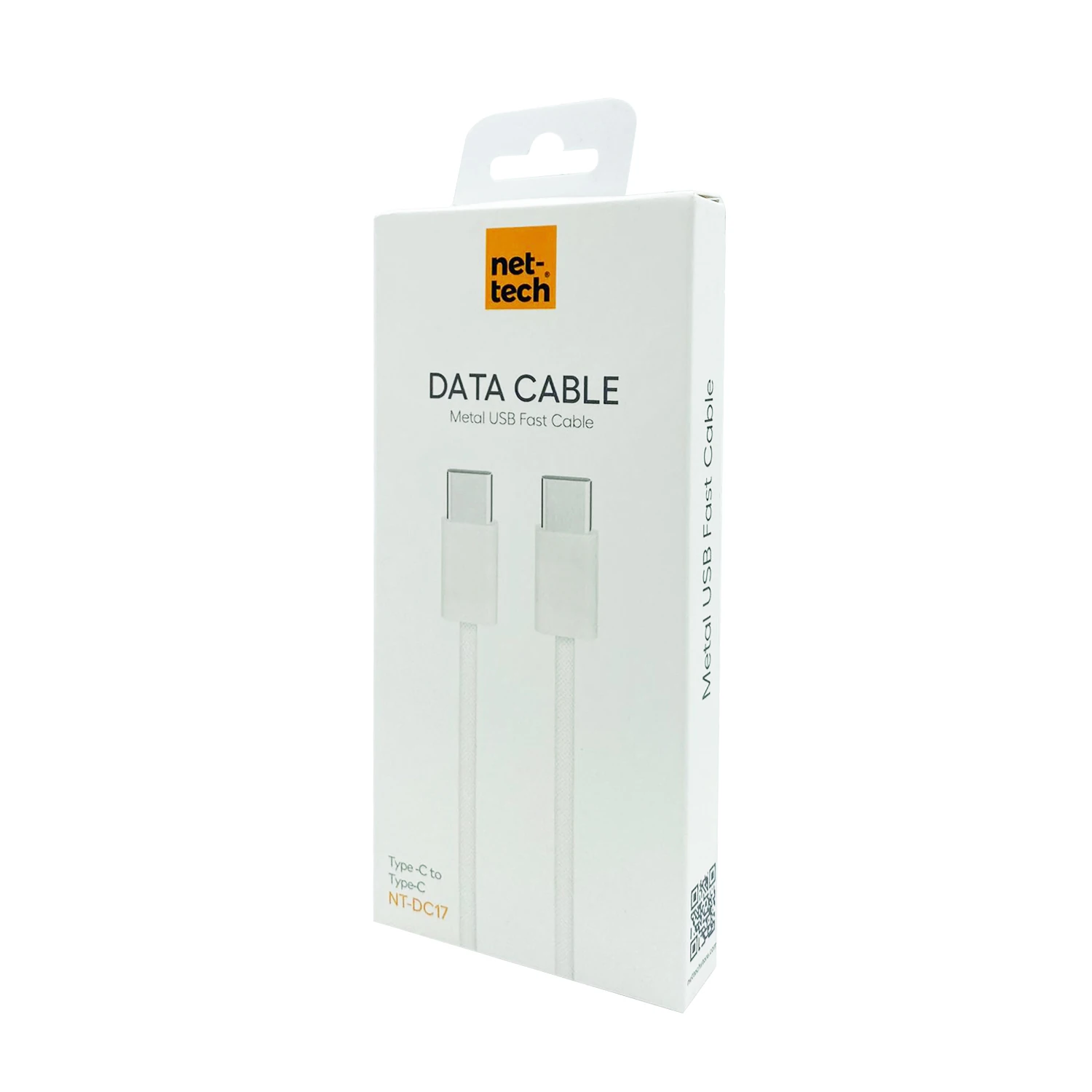 60W İp Örgü 100 Cm Type-C To Type-C Şarj ve Data Kablosu