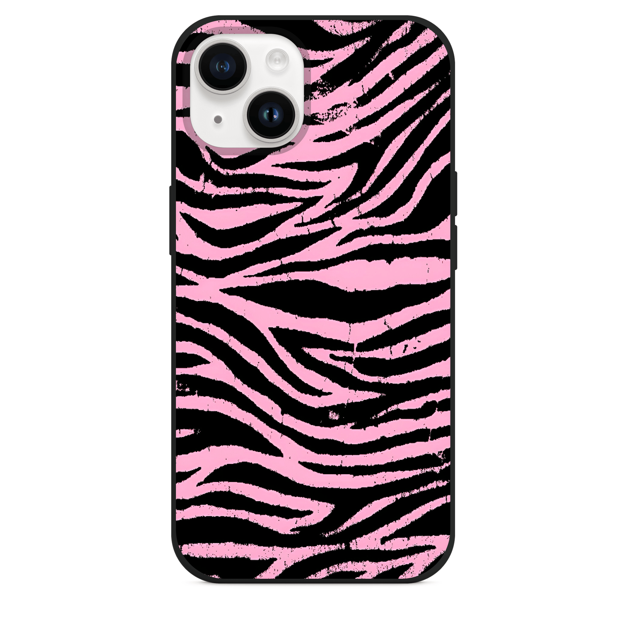 Pink Zebra Y2K Telefon Kılıfı