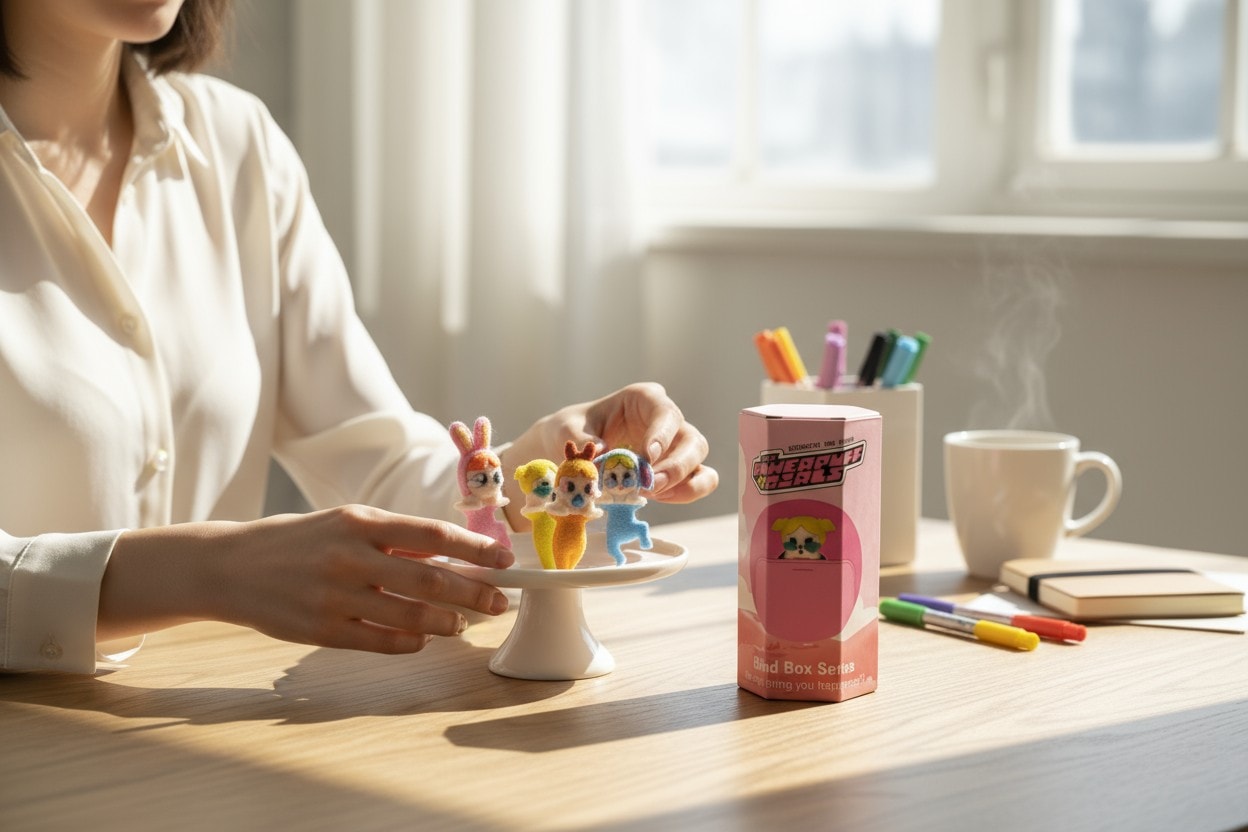 The Powerpuff Girls Dekoratif Mini Figür