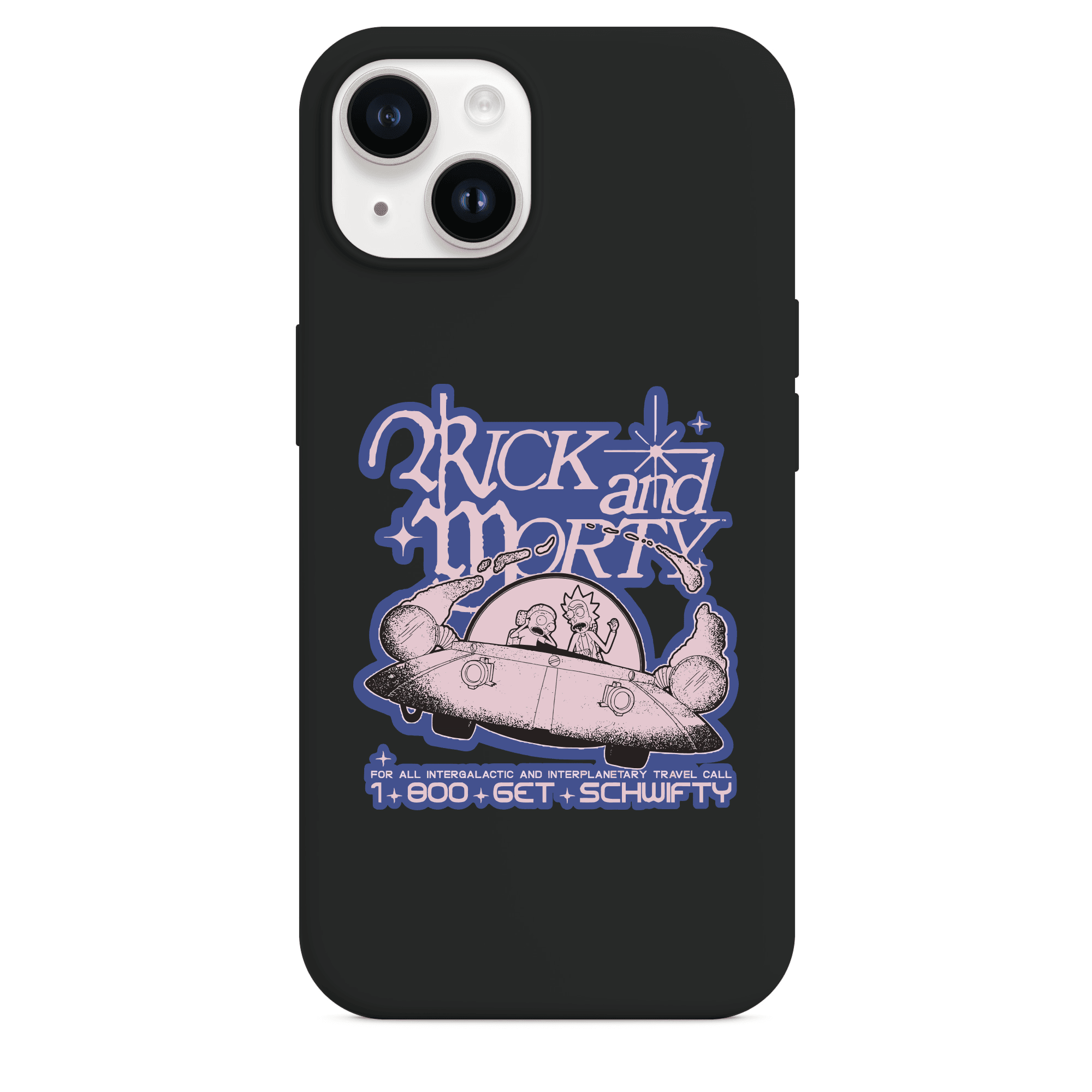 Rick and Morty - Spaceship Hotline Telefon Kılıfı