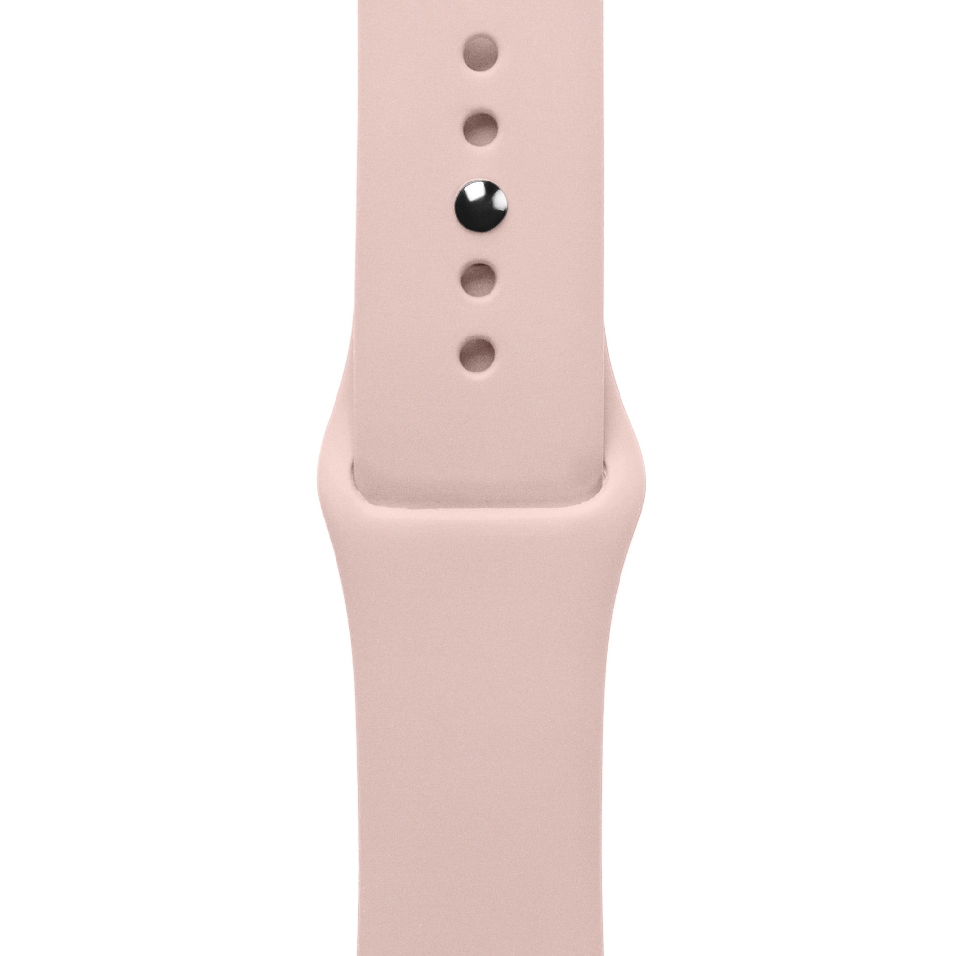 Apple Watch Sport Band Silikon Saat Kordonu - Pink Sad