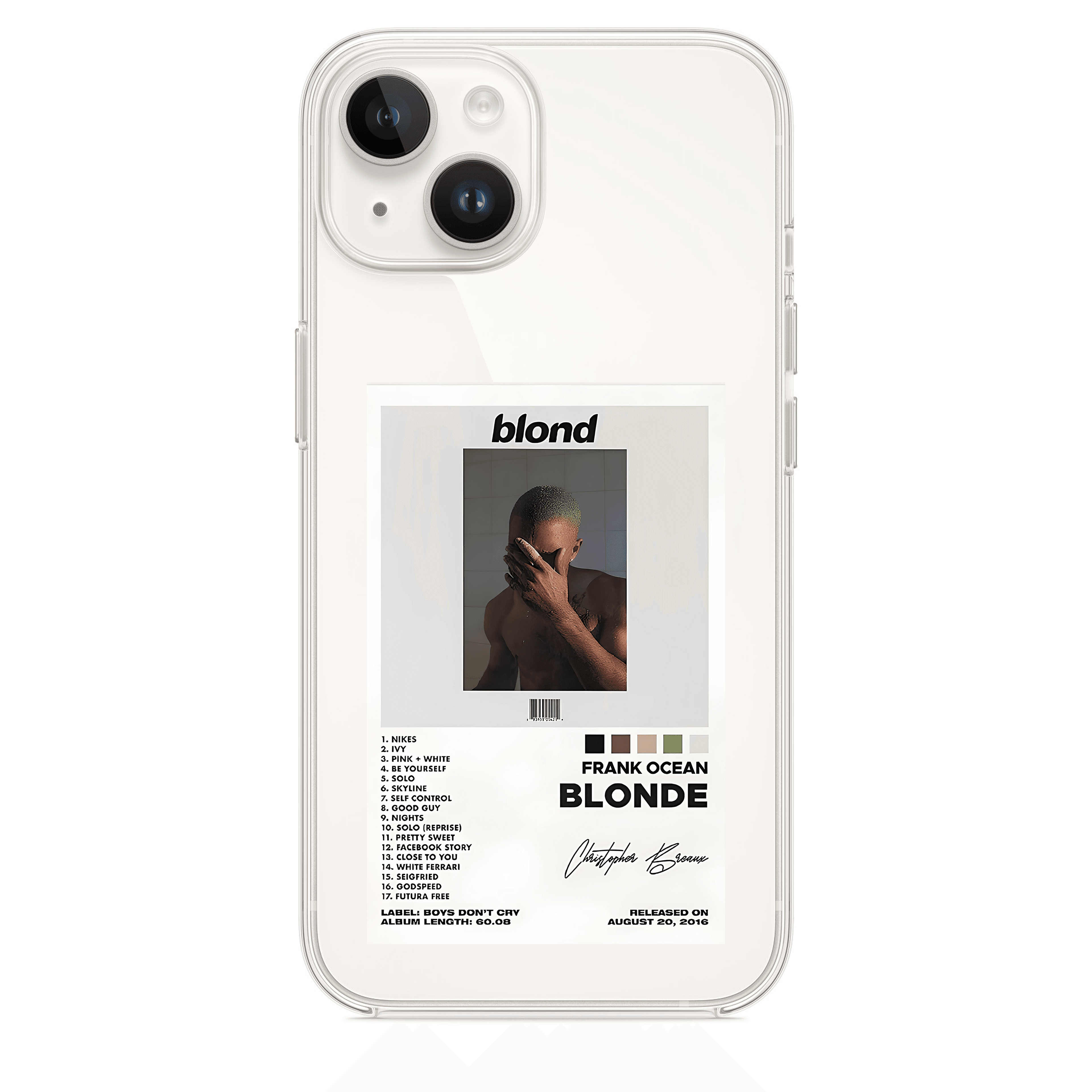 Frank Ocean Blond Album Cover Telefon Kılıfı