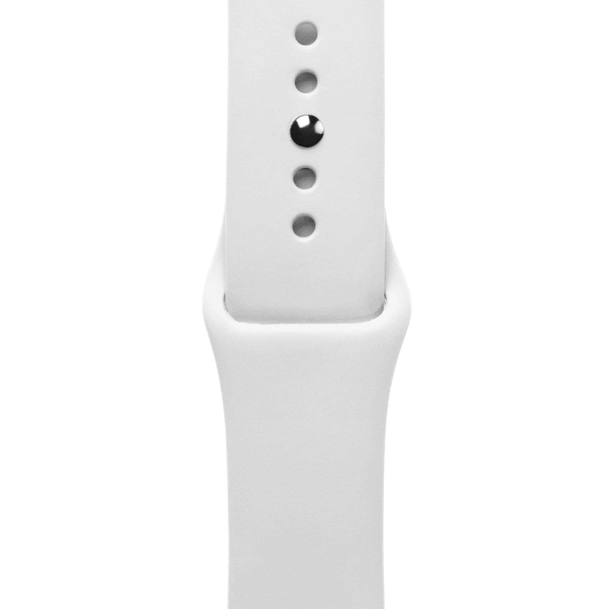 Apple Watch Sport Band Silikon Saat Kordonu - White