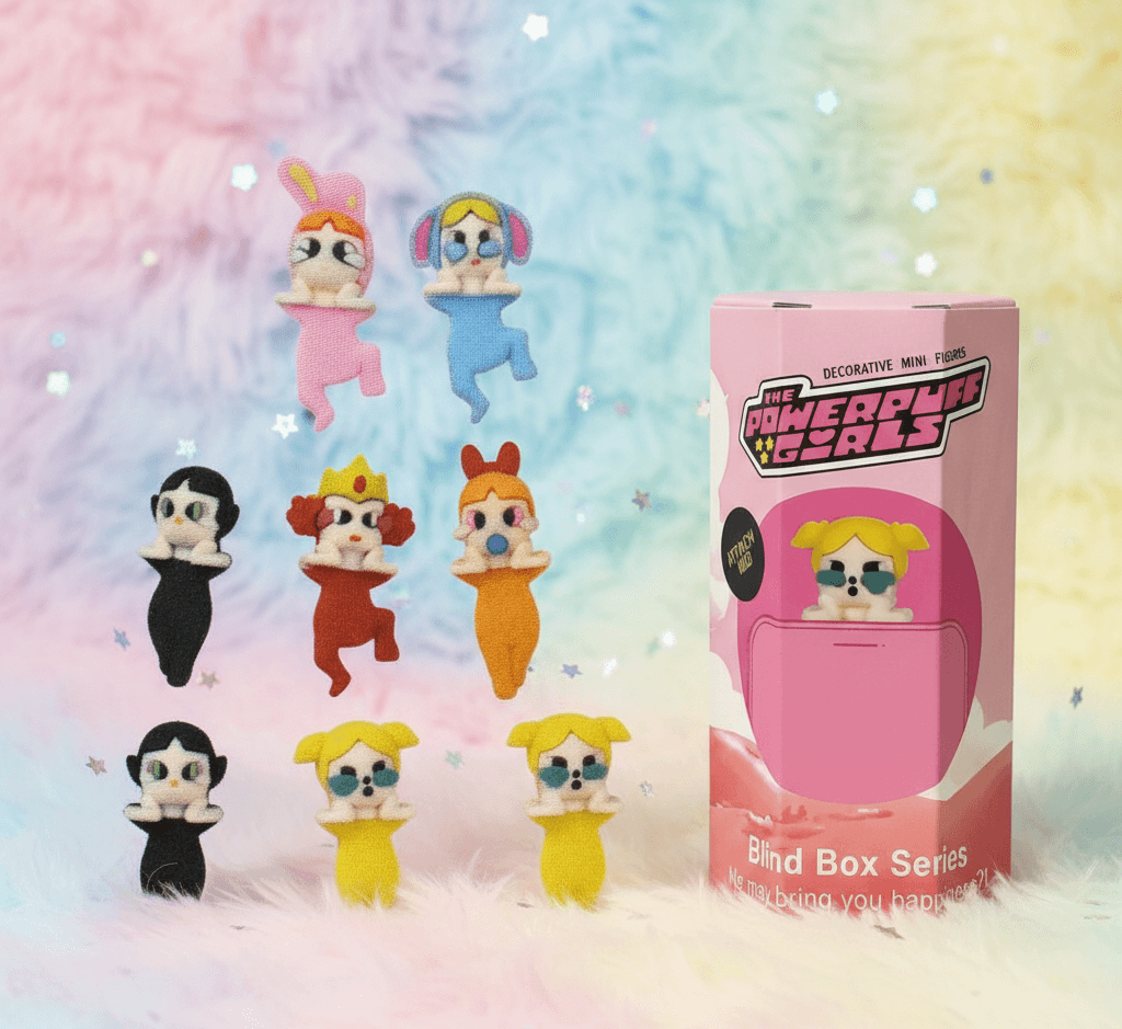 The Powerpuff Girls Dekoratif Mini Figür