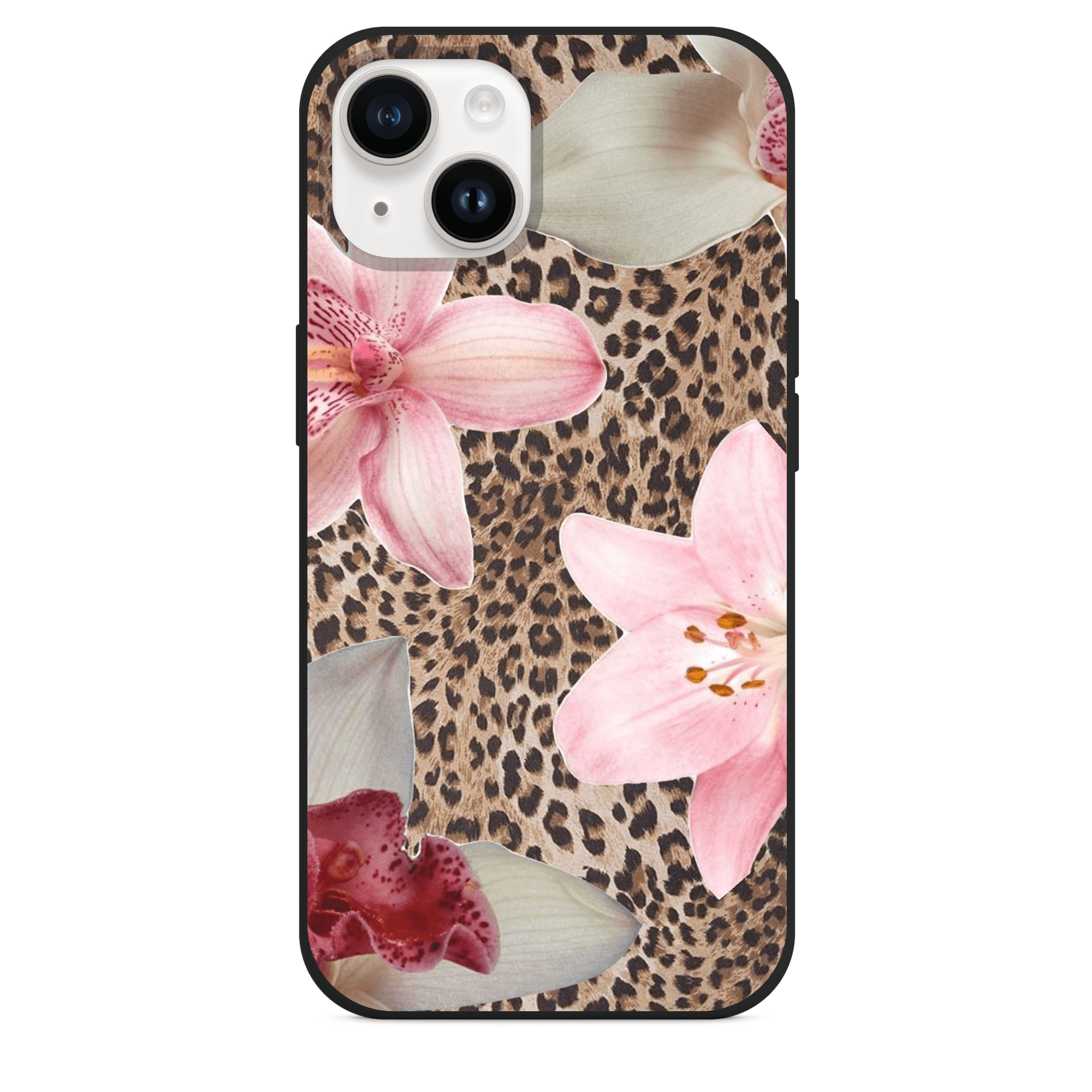 Leopard Hibiscus Telefon Kılıfı