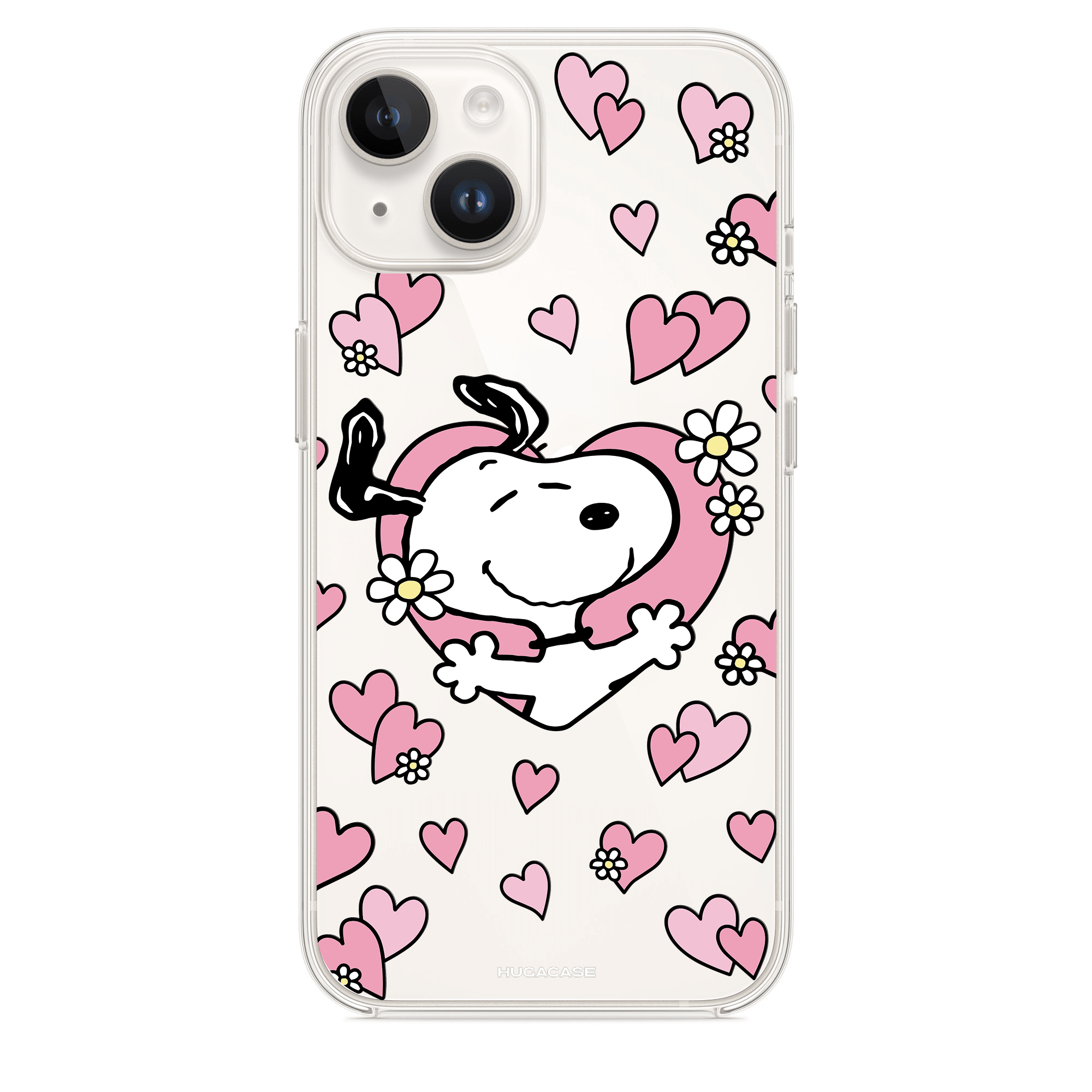 Snoopy Love Hearts Telefon Kılıfı