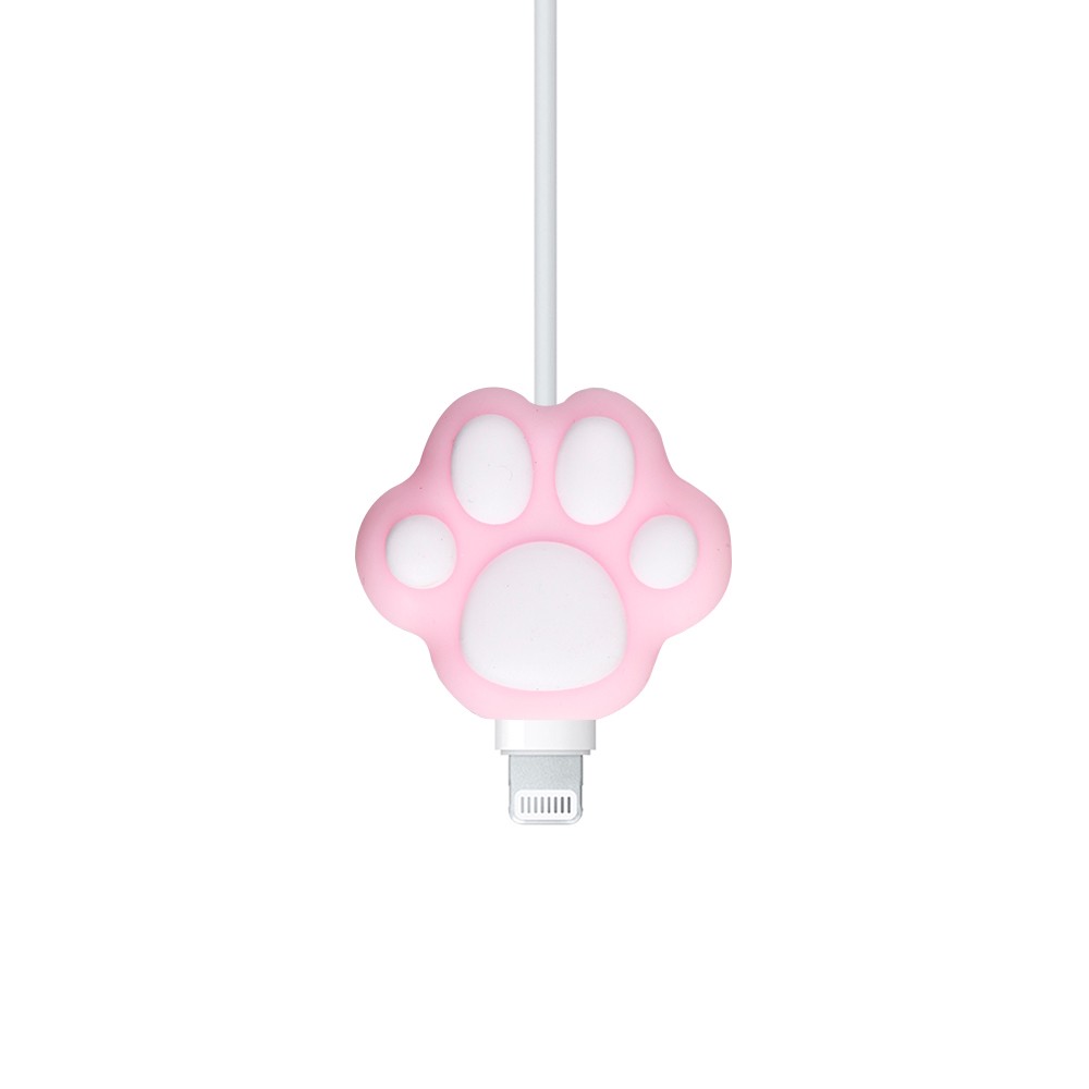 Tiny Kablo Koruyucu - Pink Paw