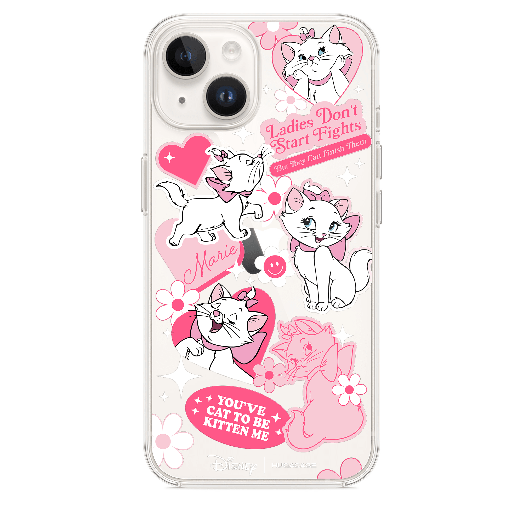 Disney Marie Cute Sticker Telefon Kılıfı