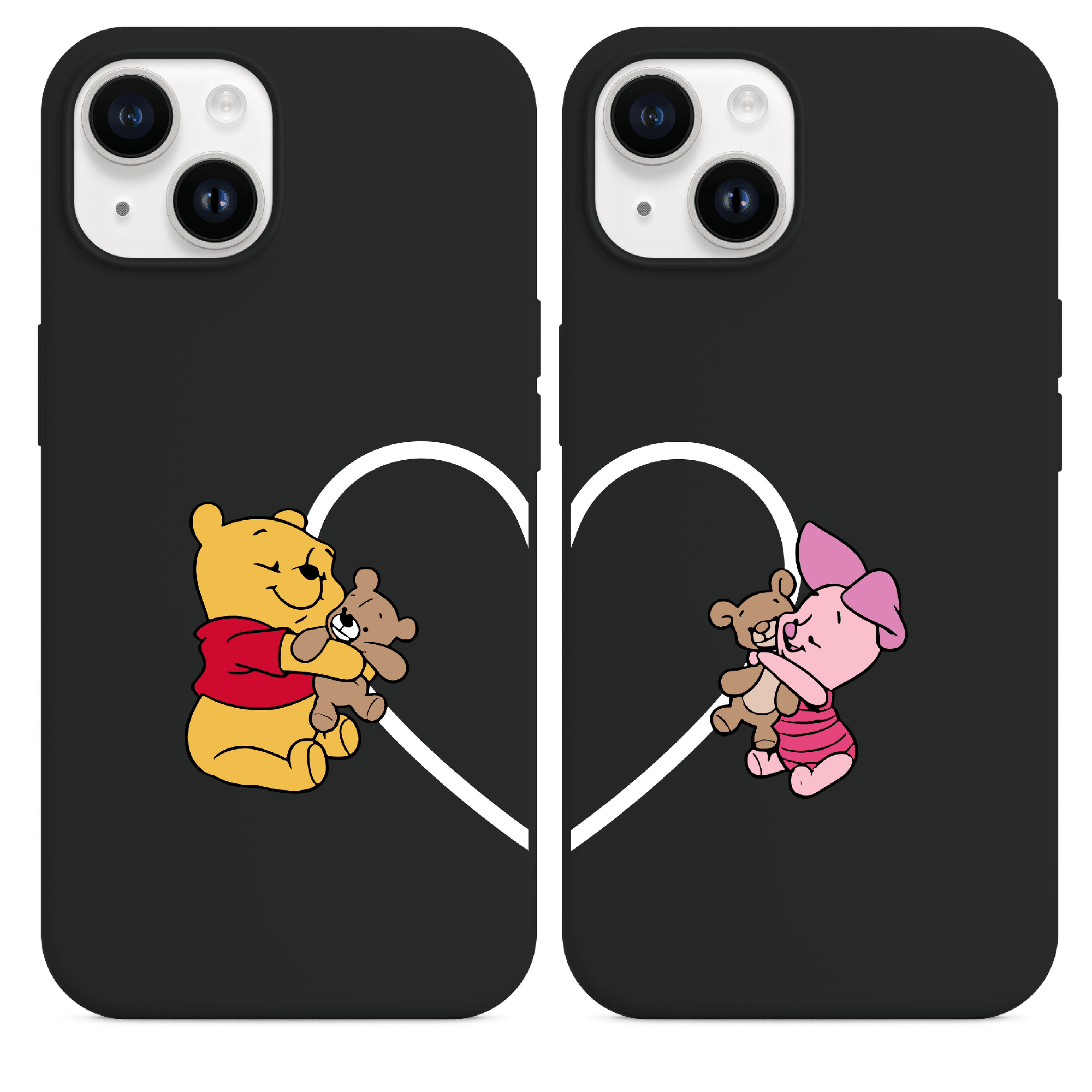 Pooh & Piglet Always With You Couple Kılıfı