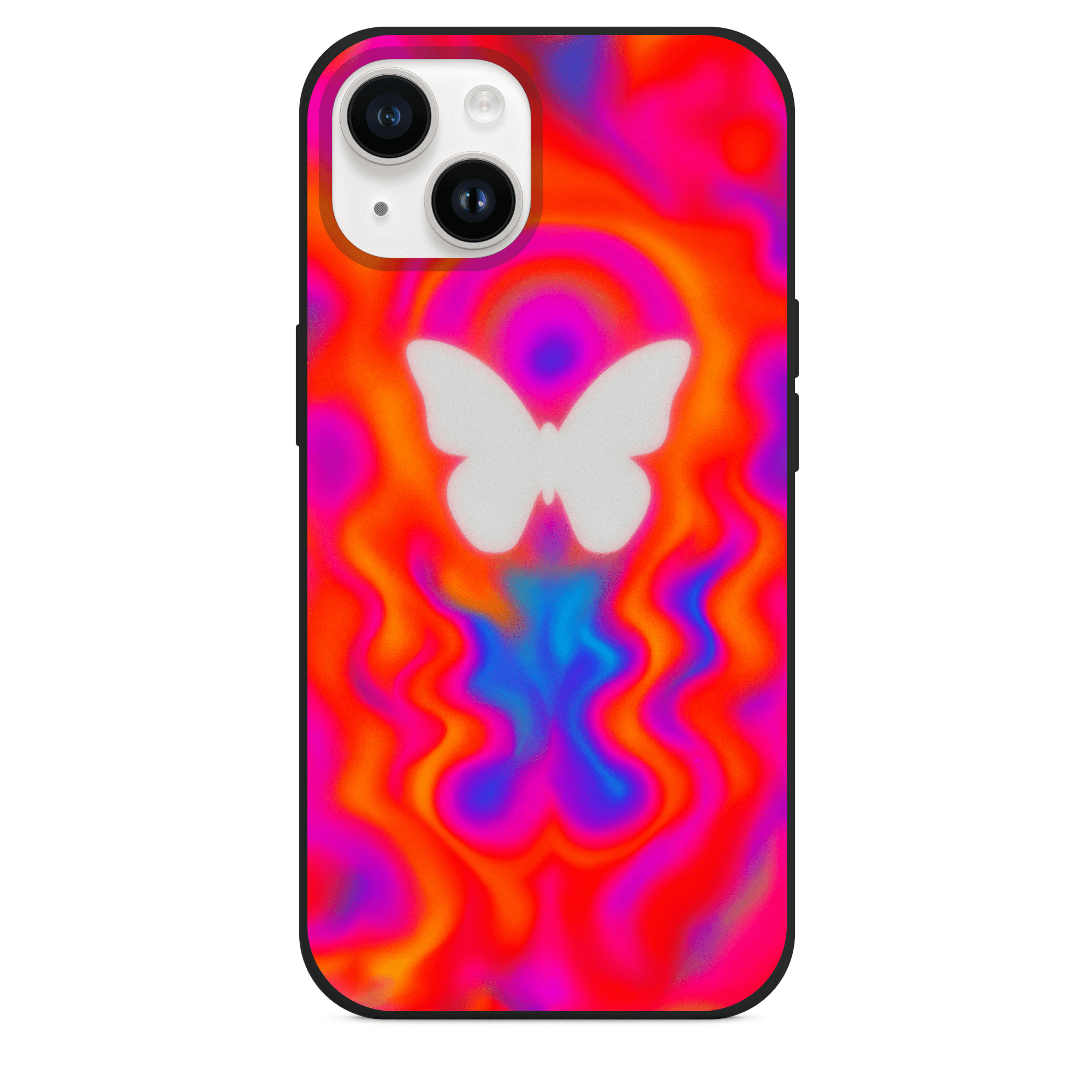 Psychedelic Butterfly Telefon Kılıfı
