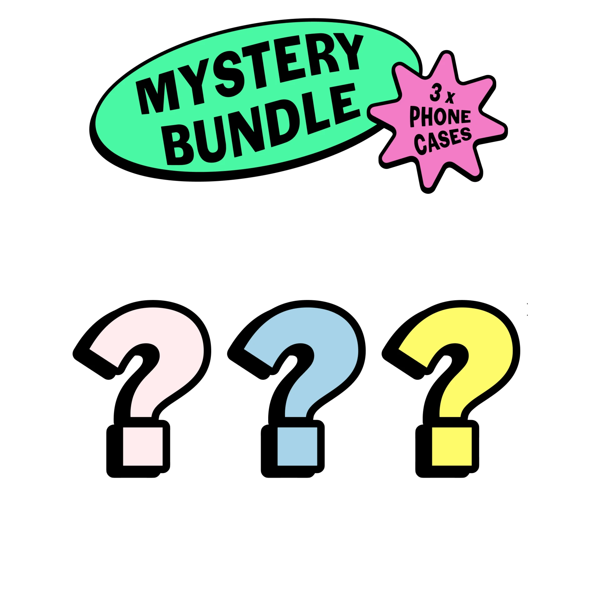 Hugacase Mystery Bundle (3 Adet Sürpriz Kılıf)