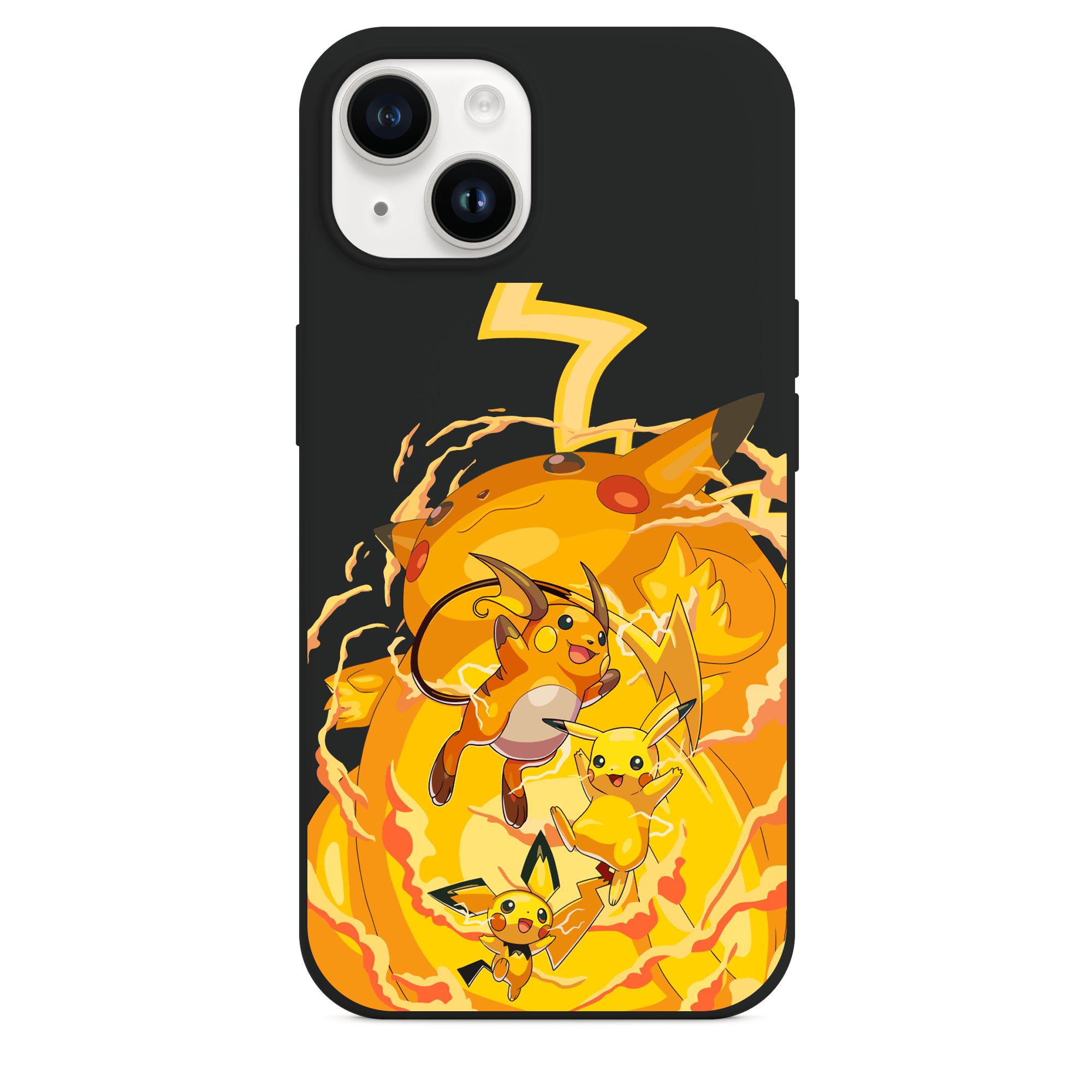 Pichu to Pikachu to Raichu Telefon Kılıfı
