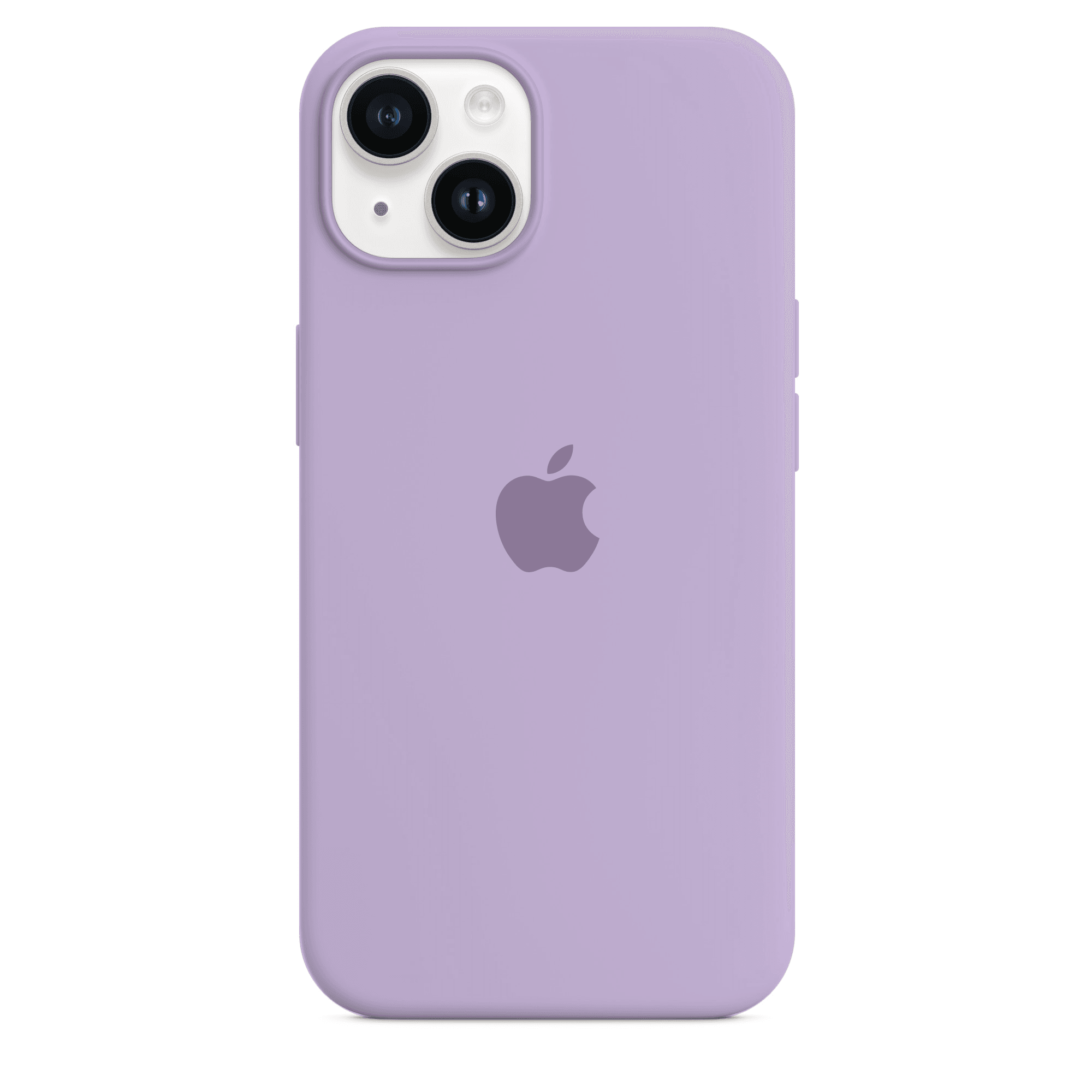 Apple iPhone Renkli Silikon Telefon Kılıfı - Lila