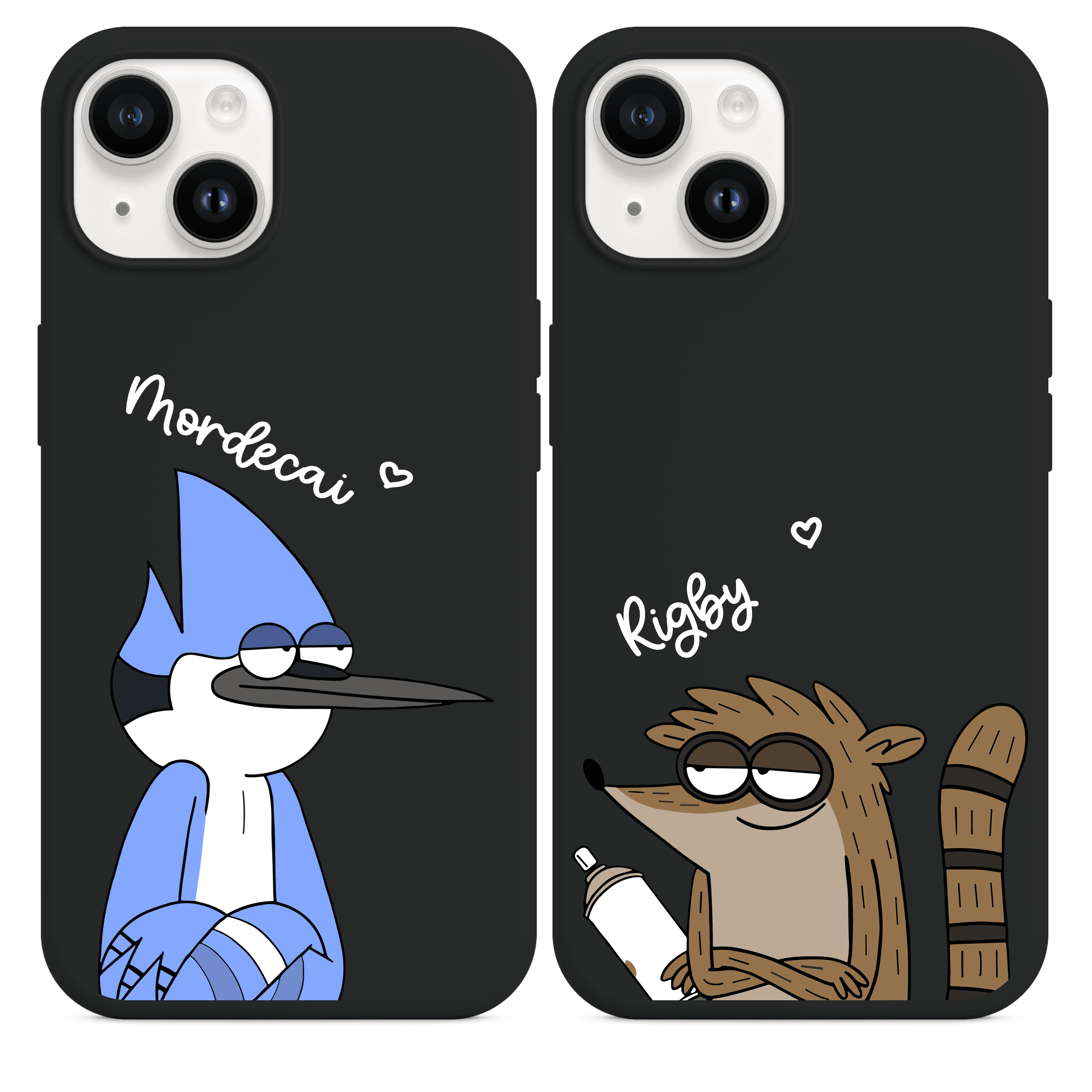 Regular Show Mordecai and Rigby Couple Telefon Kılıfı