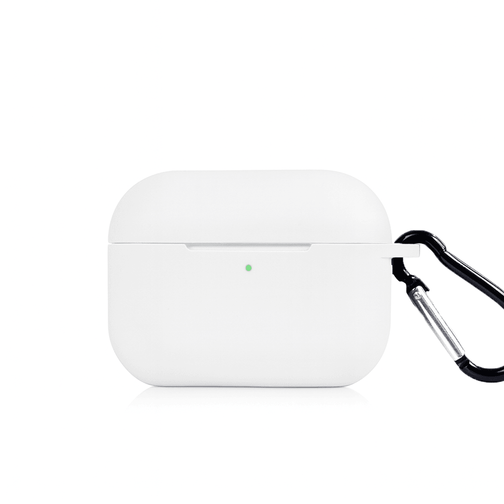 Apple AirPods Pro 2. Nesil Basic Silikon Kılıfı - White