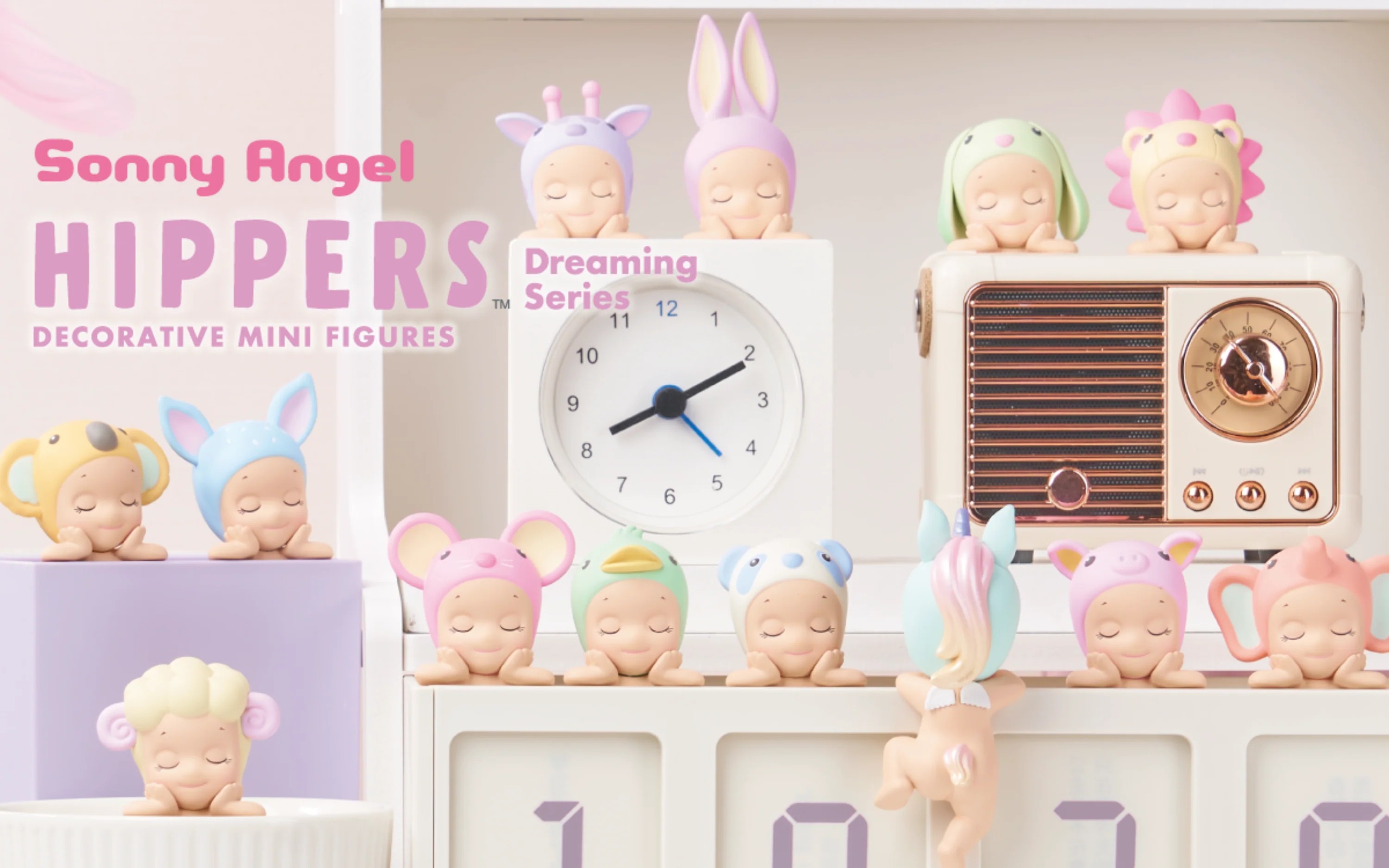 Sonny Angel Dekoratif Mini Figür - HIPPERS Dreaming Series