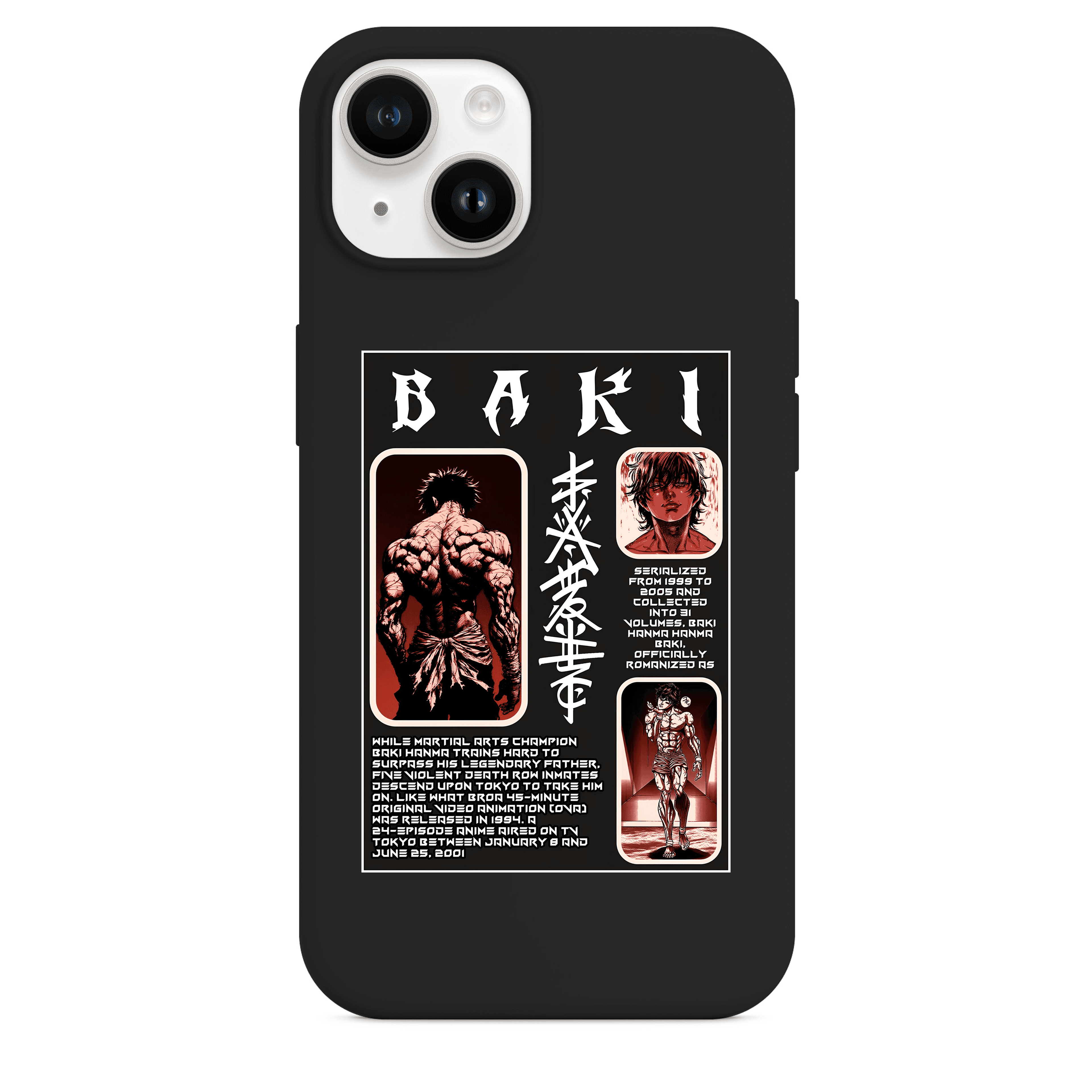 Baki Hanma Telefon Kılıfı