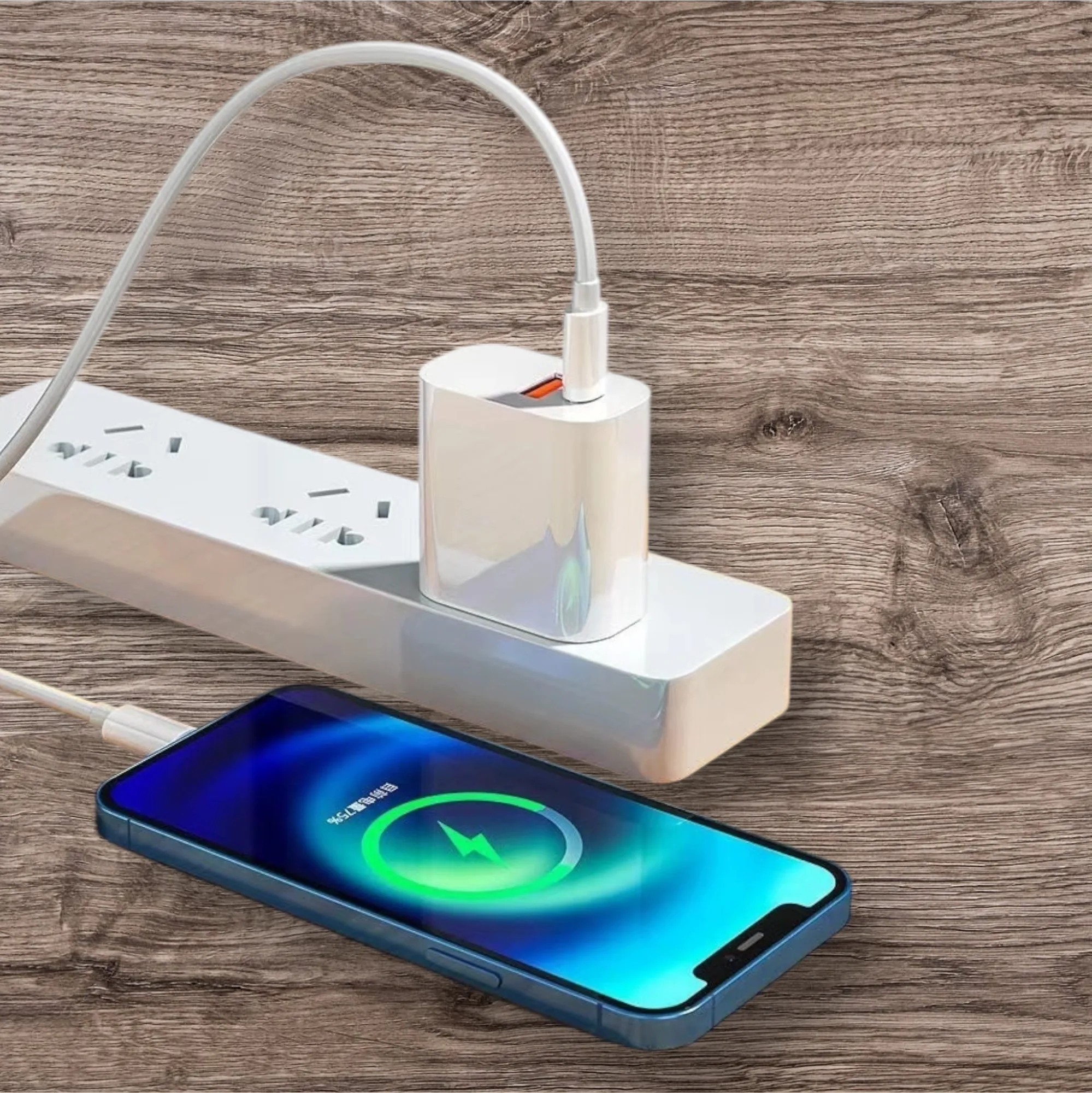 60W İp Örgü 100 Cm Type-C To Type-C Şarj ve Data Kablosu