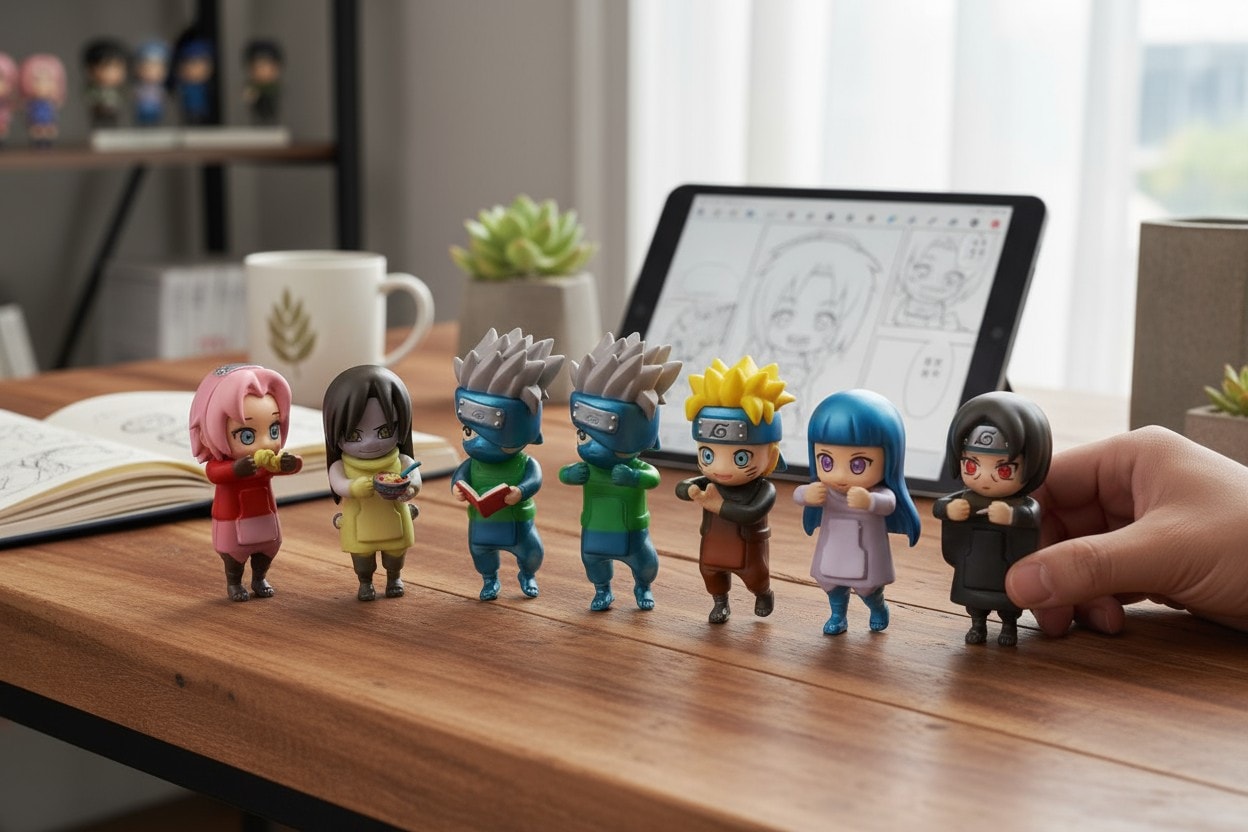 Naruto Dekoratif Mini Figür