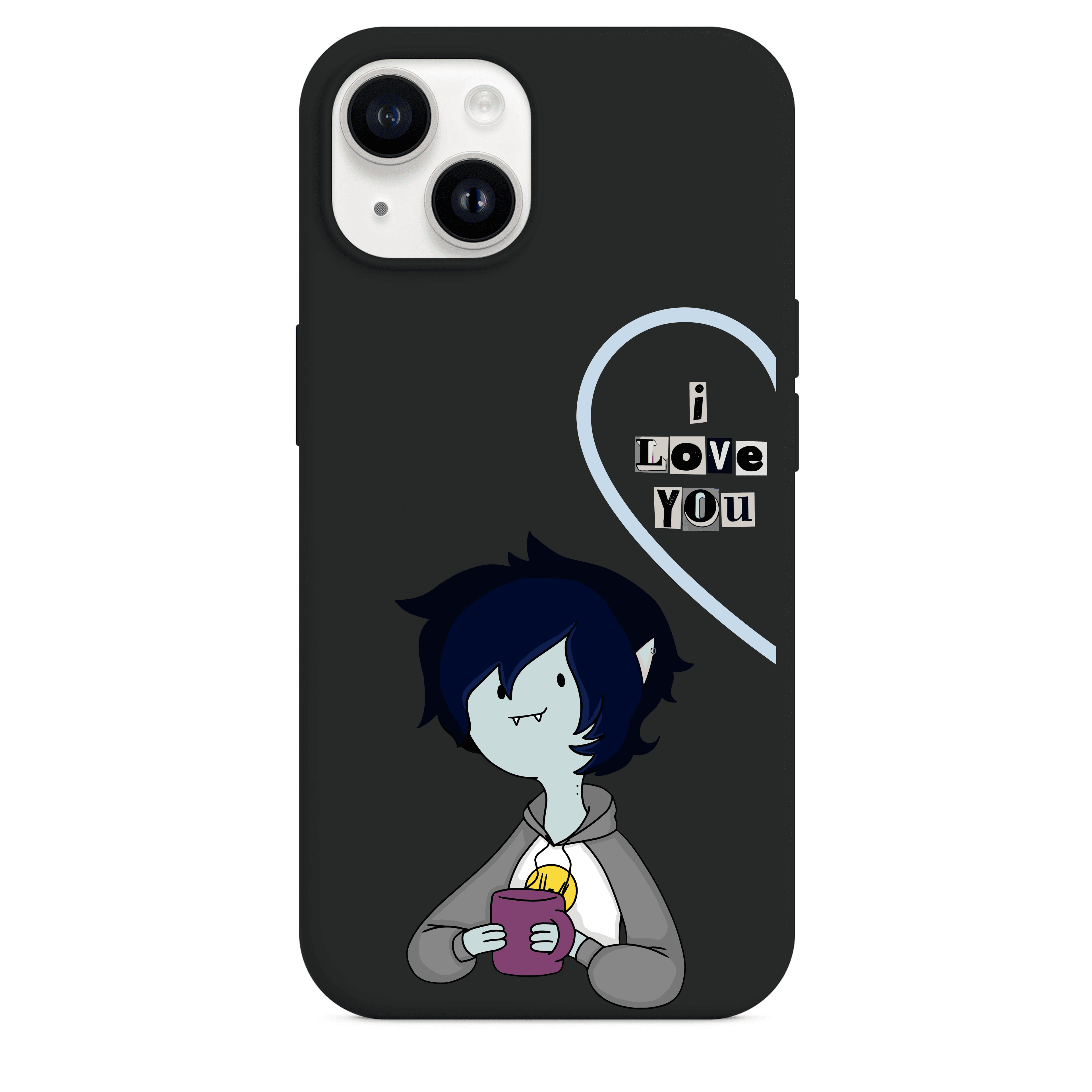 Adventure Time Marshall Lee Couple Telefon Kılıfı