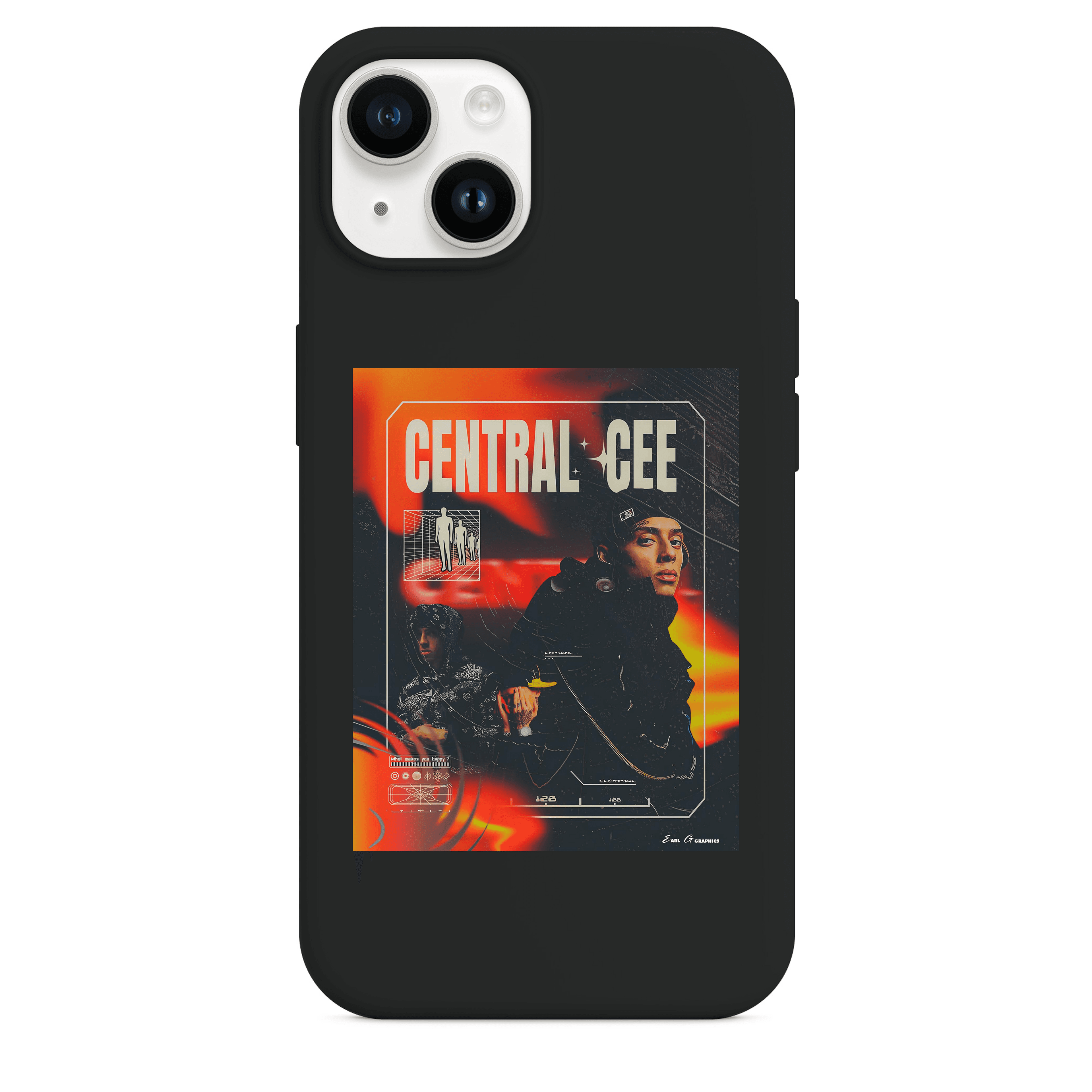 Central Cee Poster Telefon Kılıfı