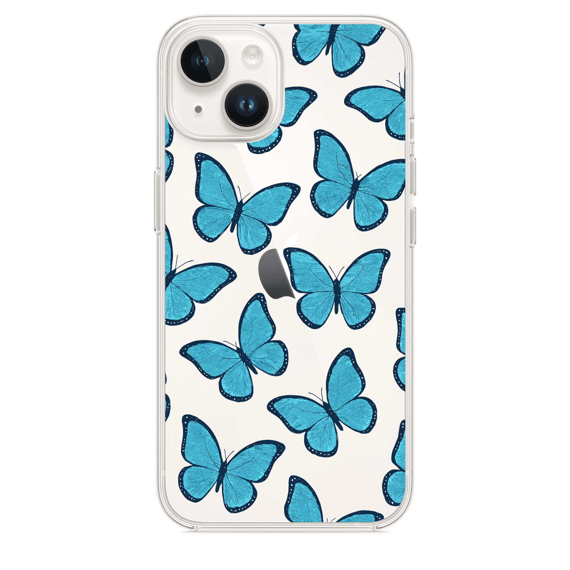 Blue Butterfly Telefon Kılıfı