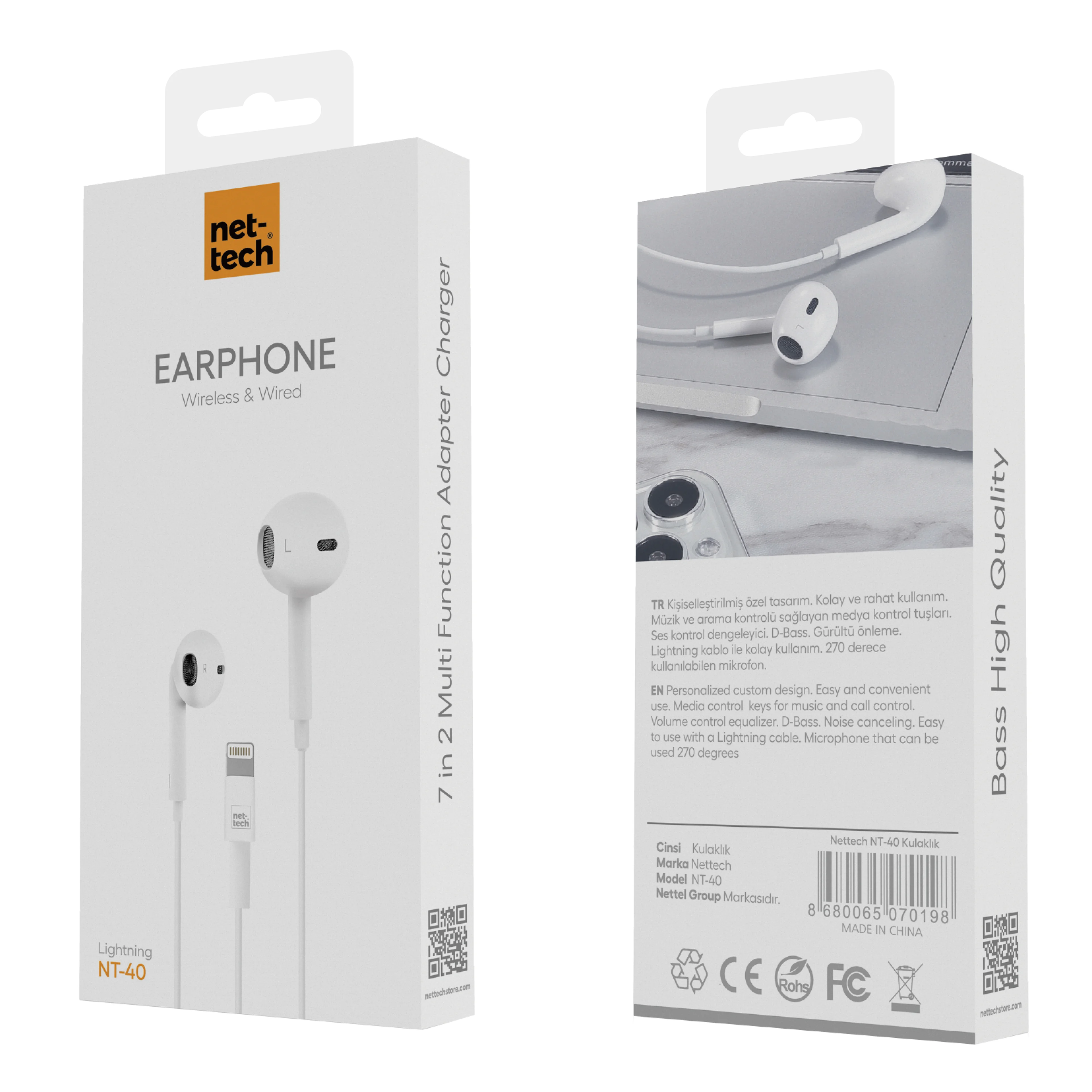 Lightning Girişli Kulaklık