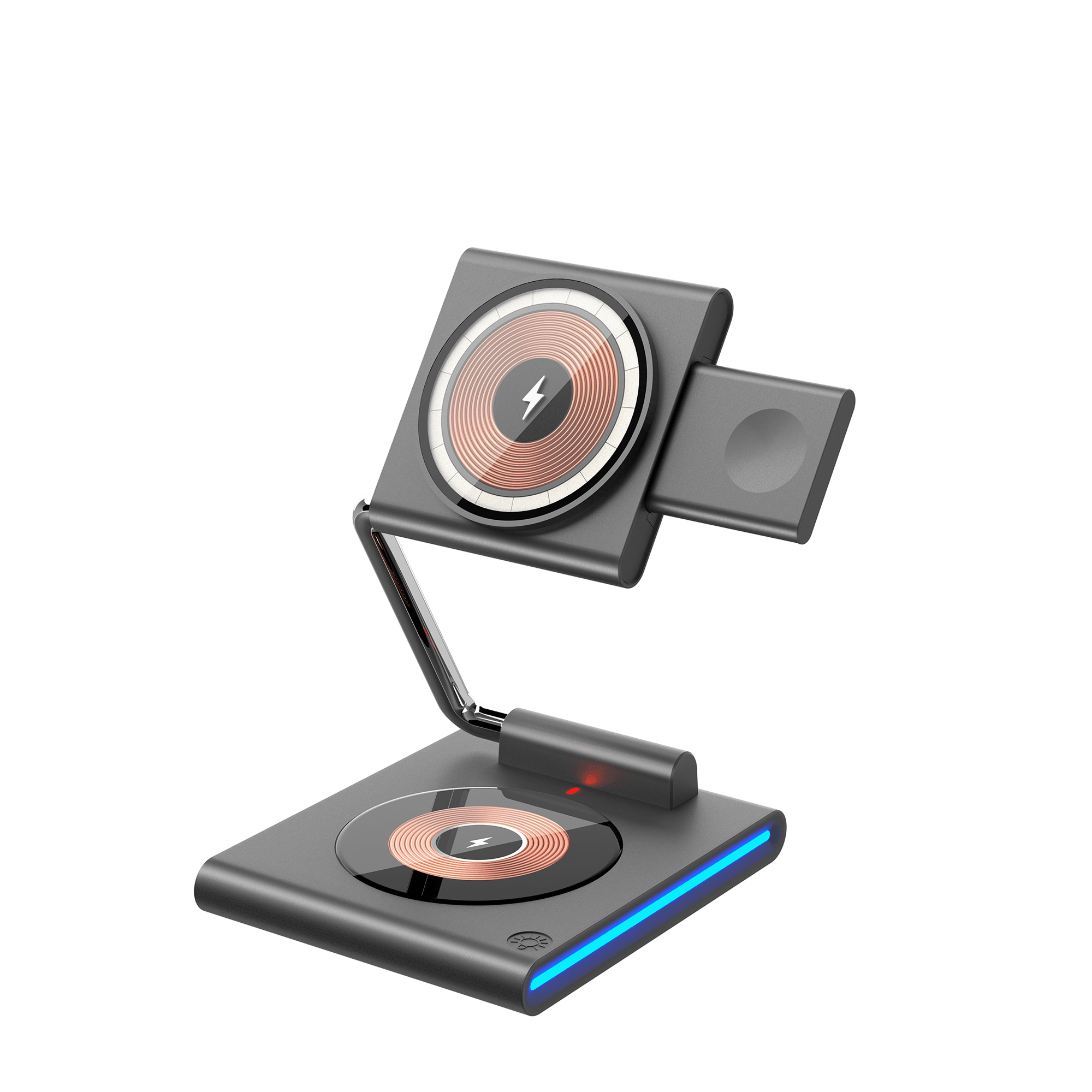 3in 1 15W Kablosuz Wireless Şarj