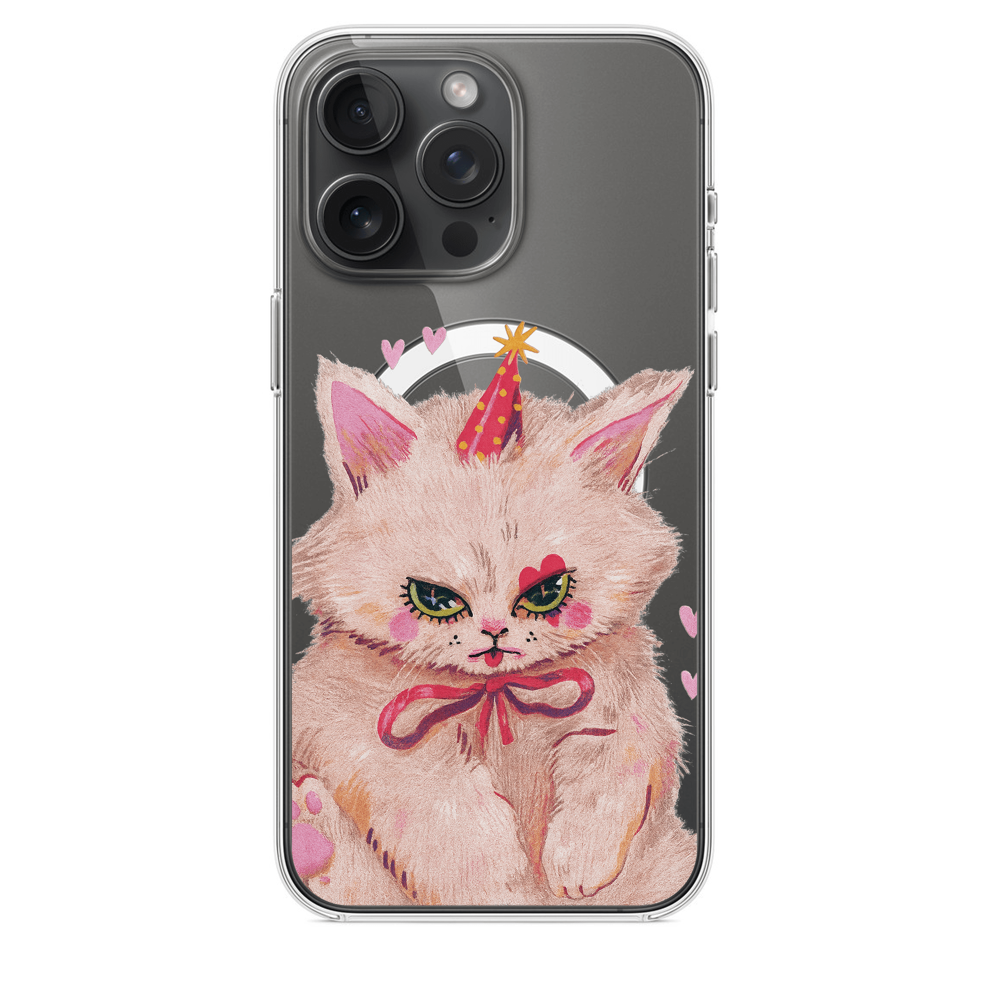Clown Kitty MagSafe Telefon Kılıfı