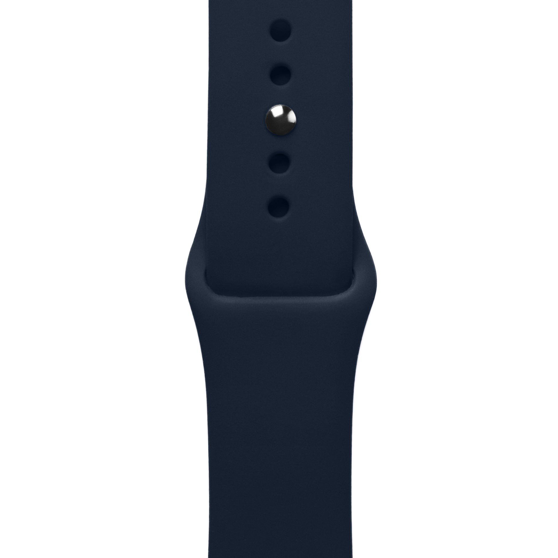 Apple Watch Sport Band Silikon Saat Kordonu - Midnight Blue