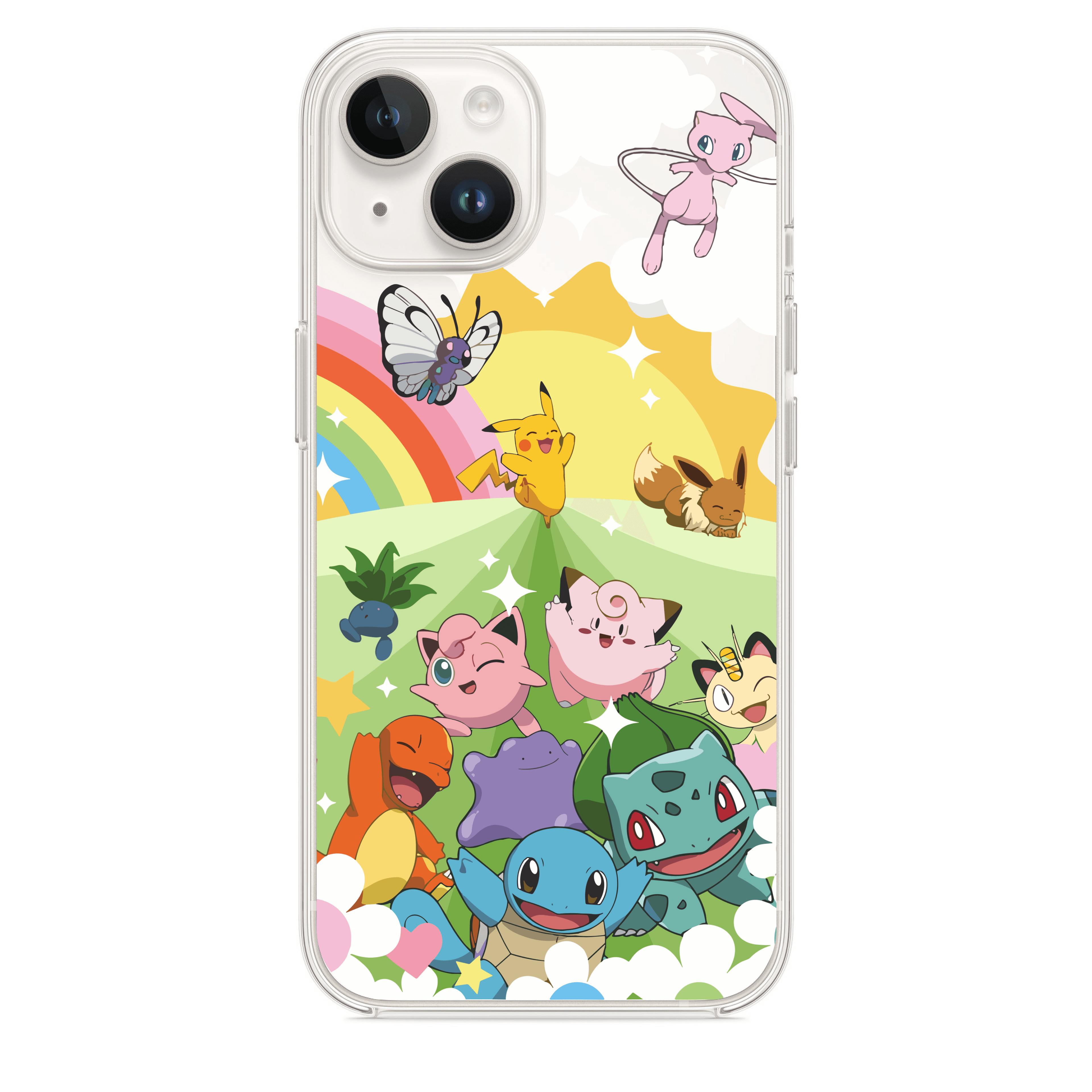 Pokémon Rainbow Landscape Telefon Kılıfı