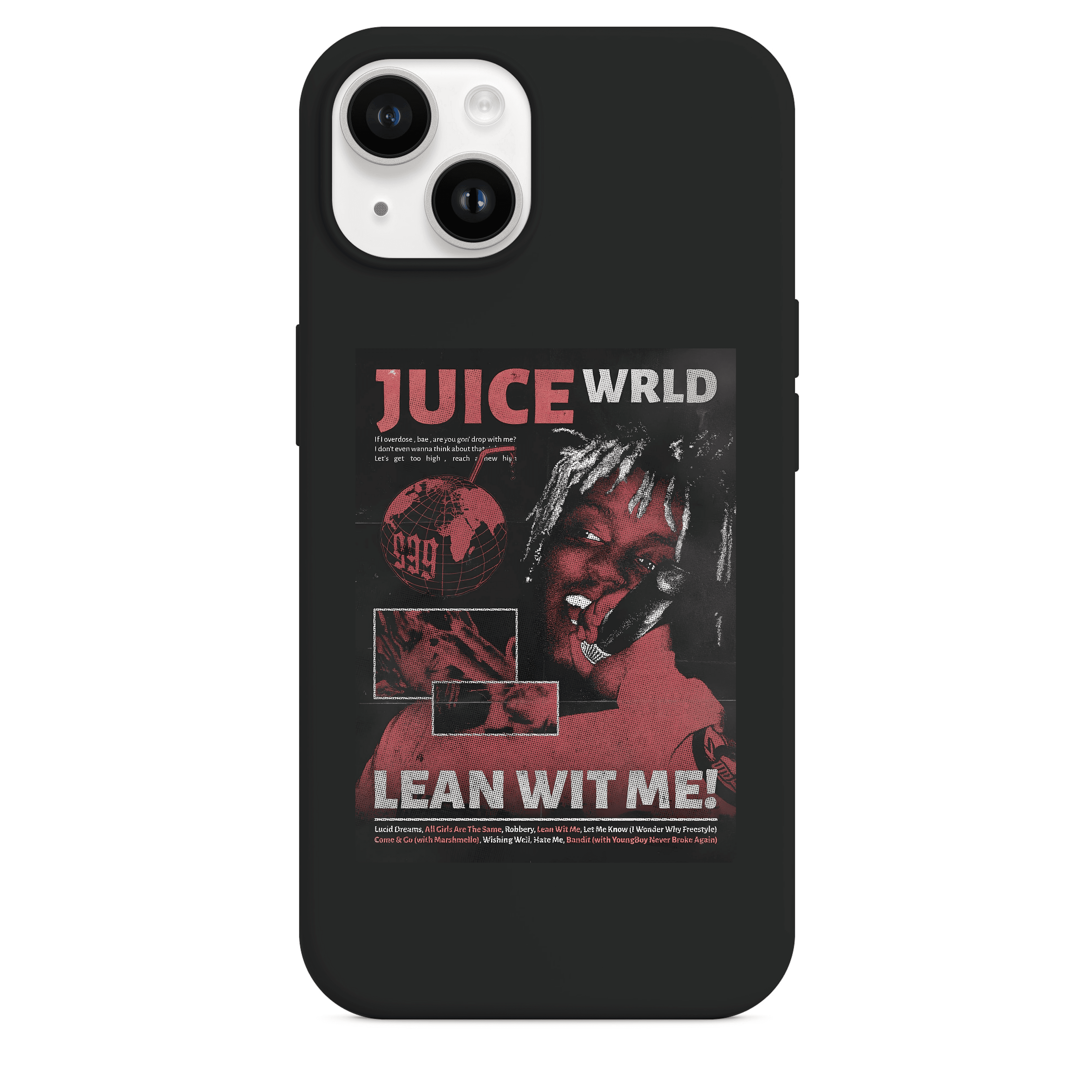 Juice Wrld Lean Wit Me Telefon Kılıfı