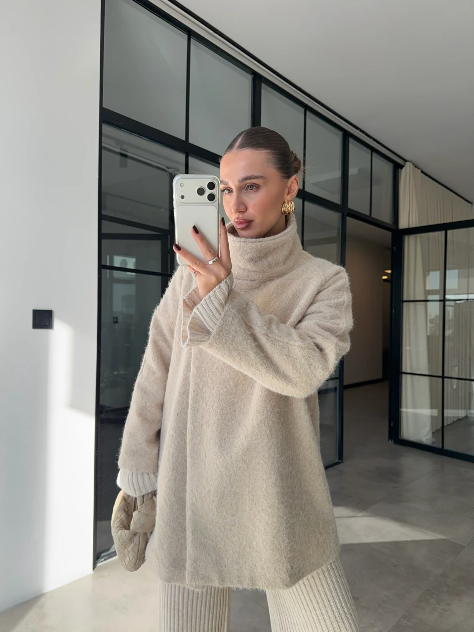 DİK YAKA KRUVAZE KABAN