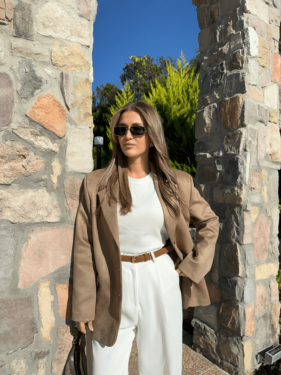 PREMİUM VİZON SÜET BLAZER CEKET