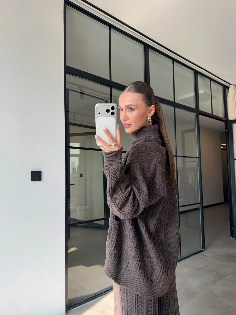 BOĞAZLI DESENLİ 3'LÜ VİZON TRİKO TAKIM